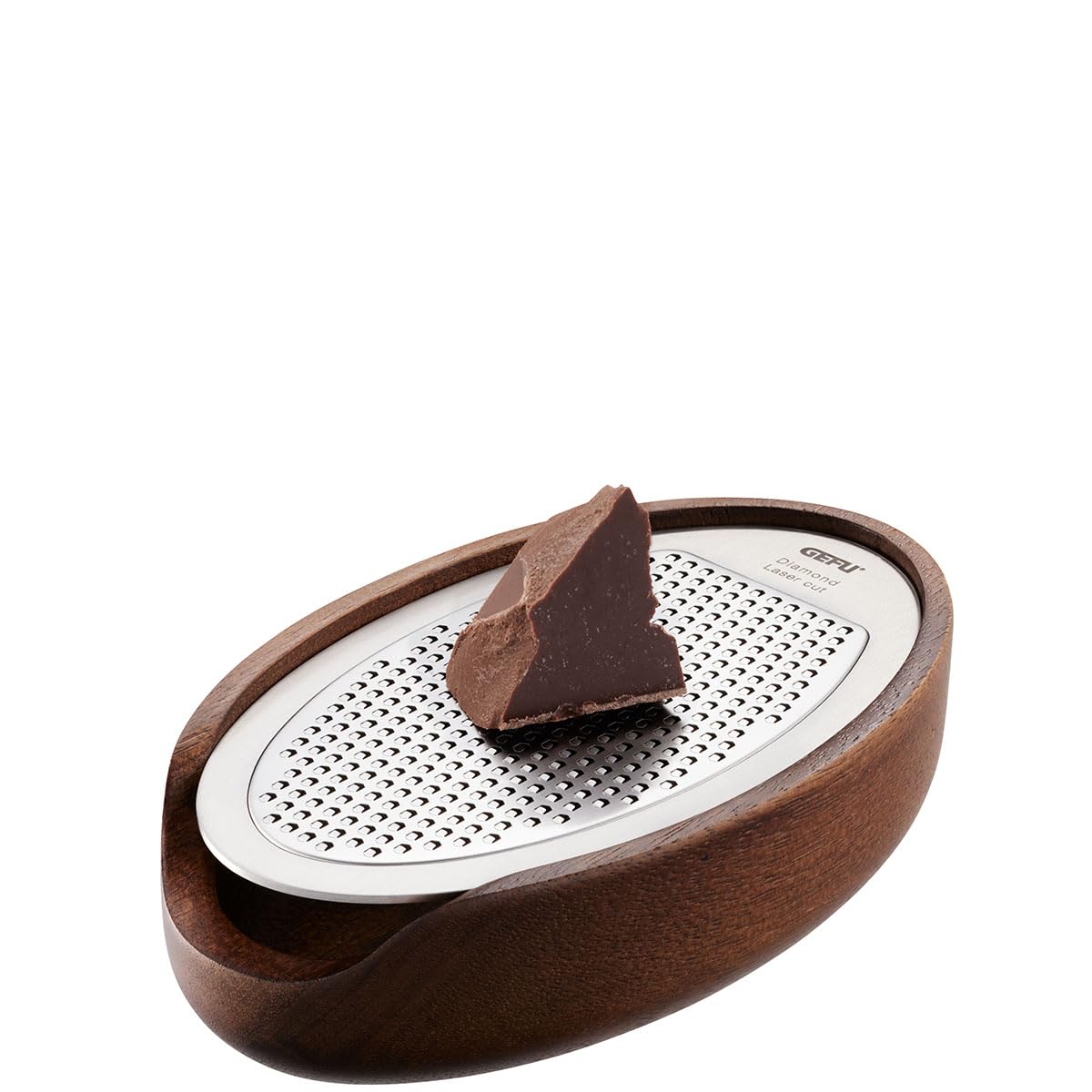 gefu-parmesanreibe-parmezo-feine-reibe-mit-diamond-laser-cut-akazienholz-schale- image 6