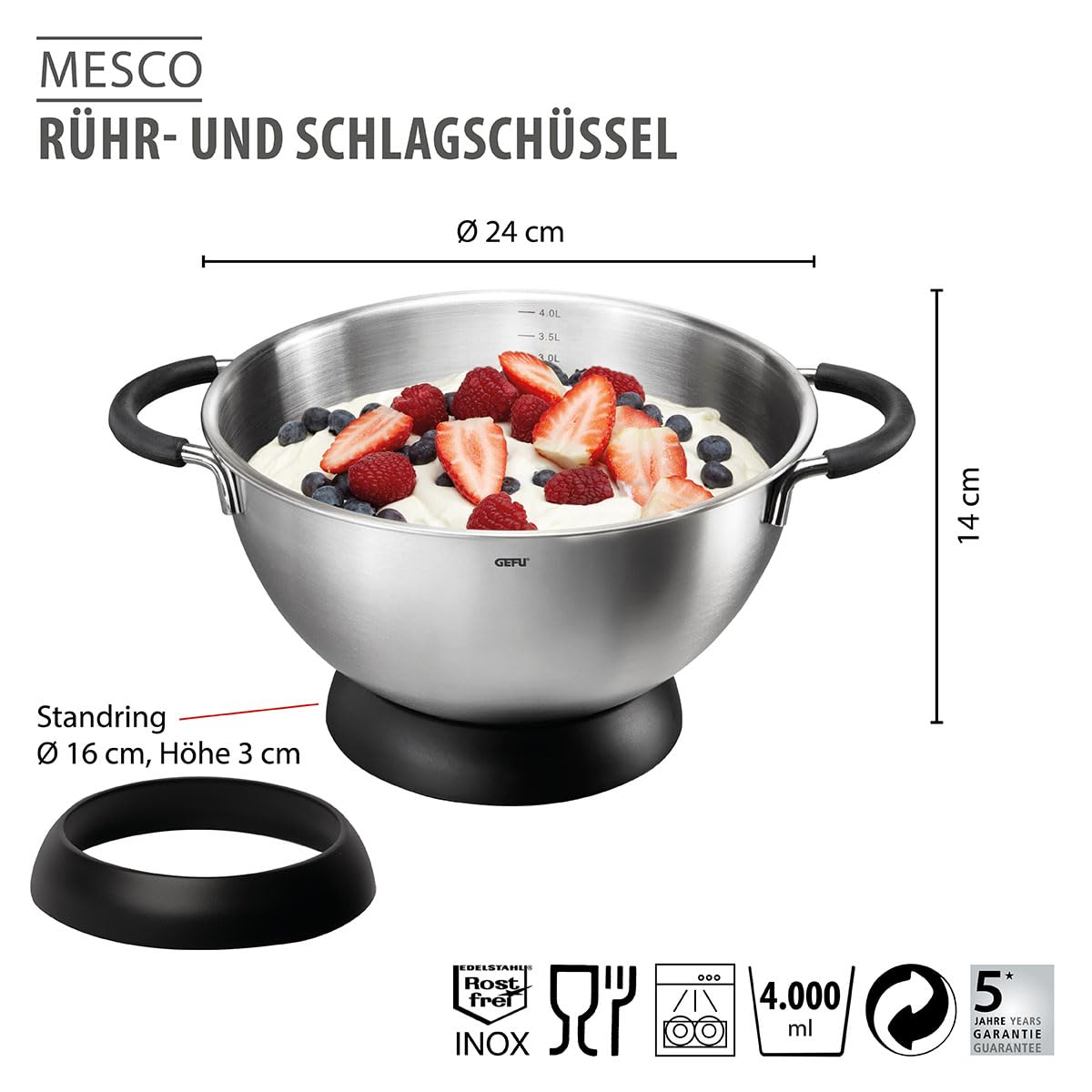 gefu-r-hr-und-schlagsch-ssel-mesco-aus-edelstahl-4-liter-volumen-mit-silikongrif image 2