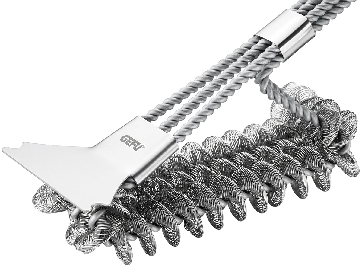 gefu-grillb-rste-bbq-borstenfrei-mit-stahlspiralen-und-schaber-dreifachkopf-lang image 5