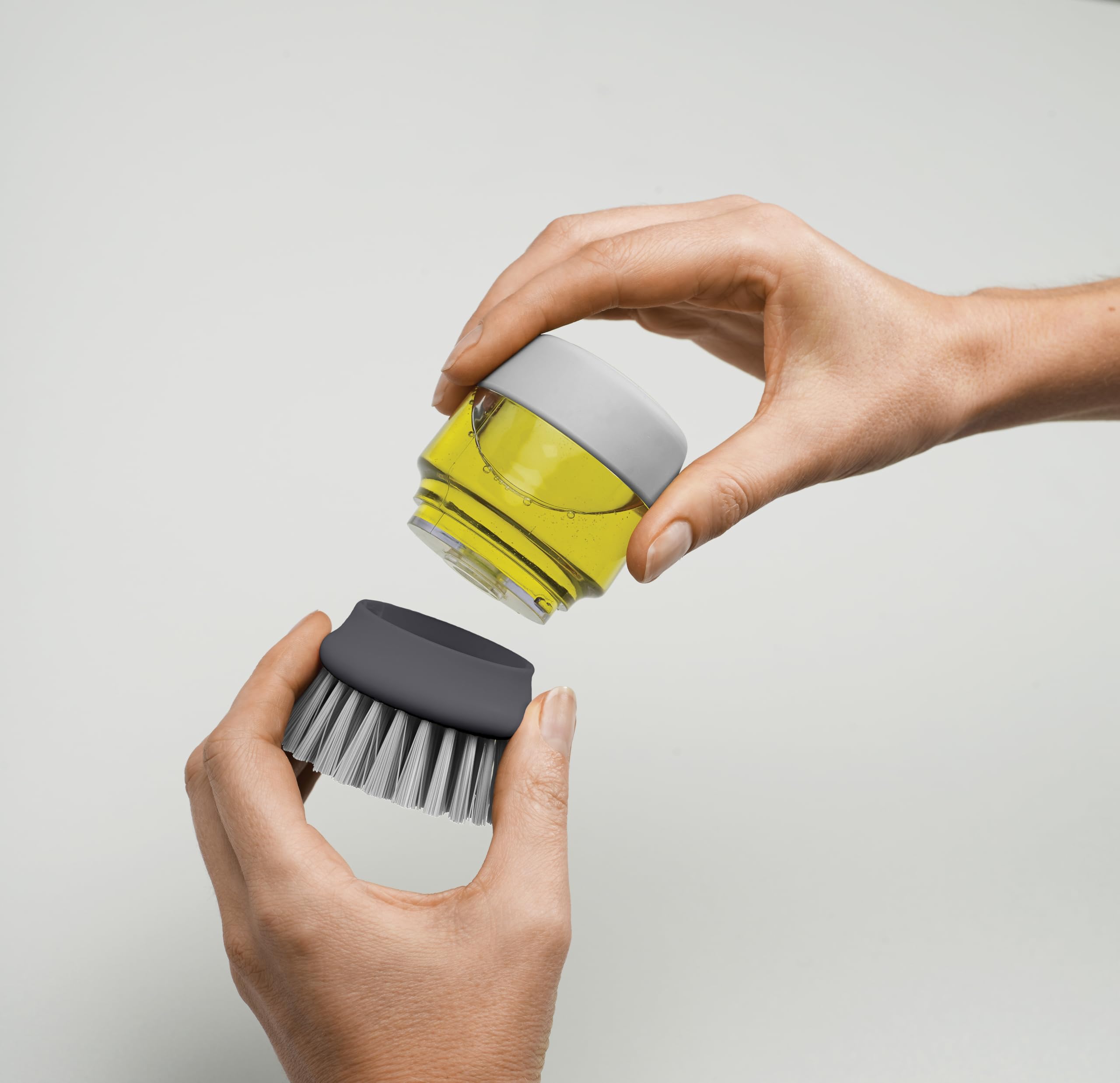 joseph-joseph-palm-scrub-nachf-llbare-sp-lb-rste-mit-seifenspender-und-abtropfst image 4