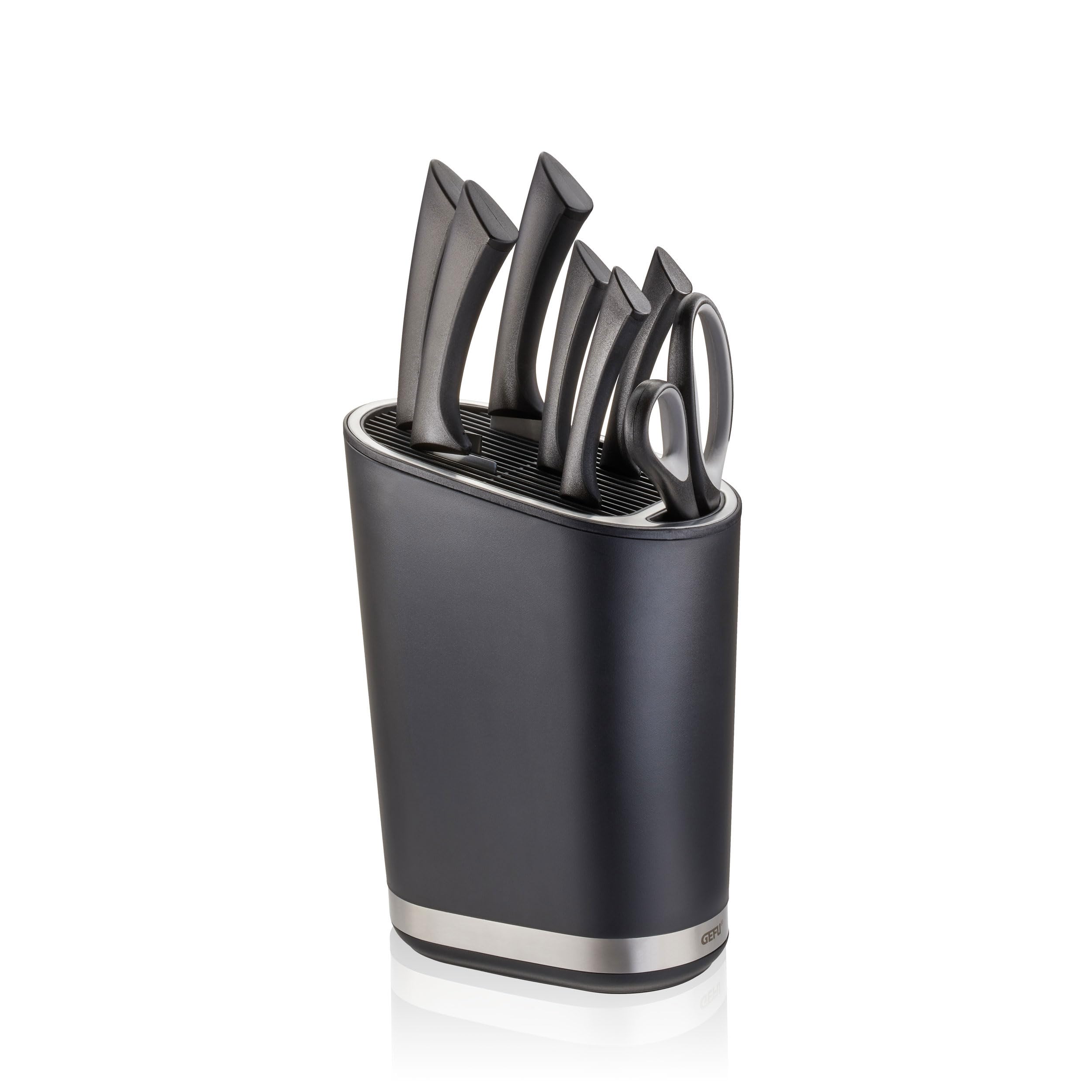gefu-messerblock-smartline-schwarz-28-steckpl-tze-f-r-k-chenmesser-und-zubeh-r-e image 1