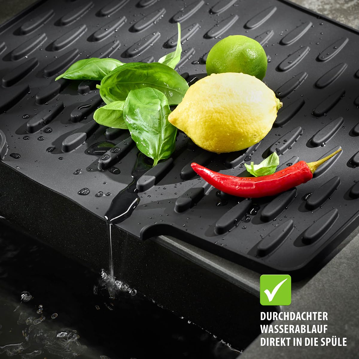 gefu-abtropfmatte-drio-silikon-rutschfest-hitzebest-ndig image 6