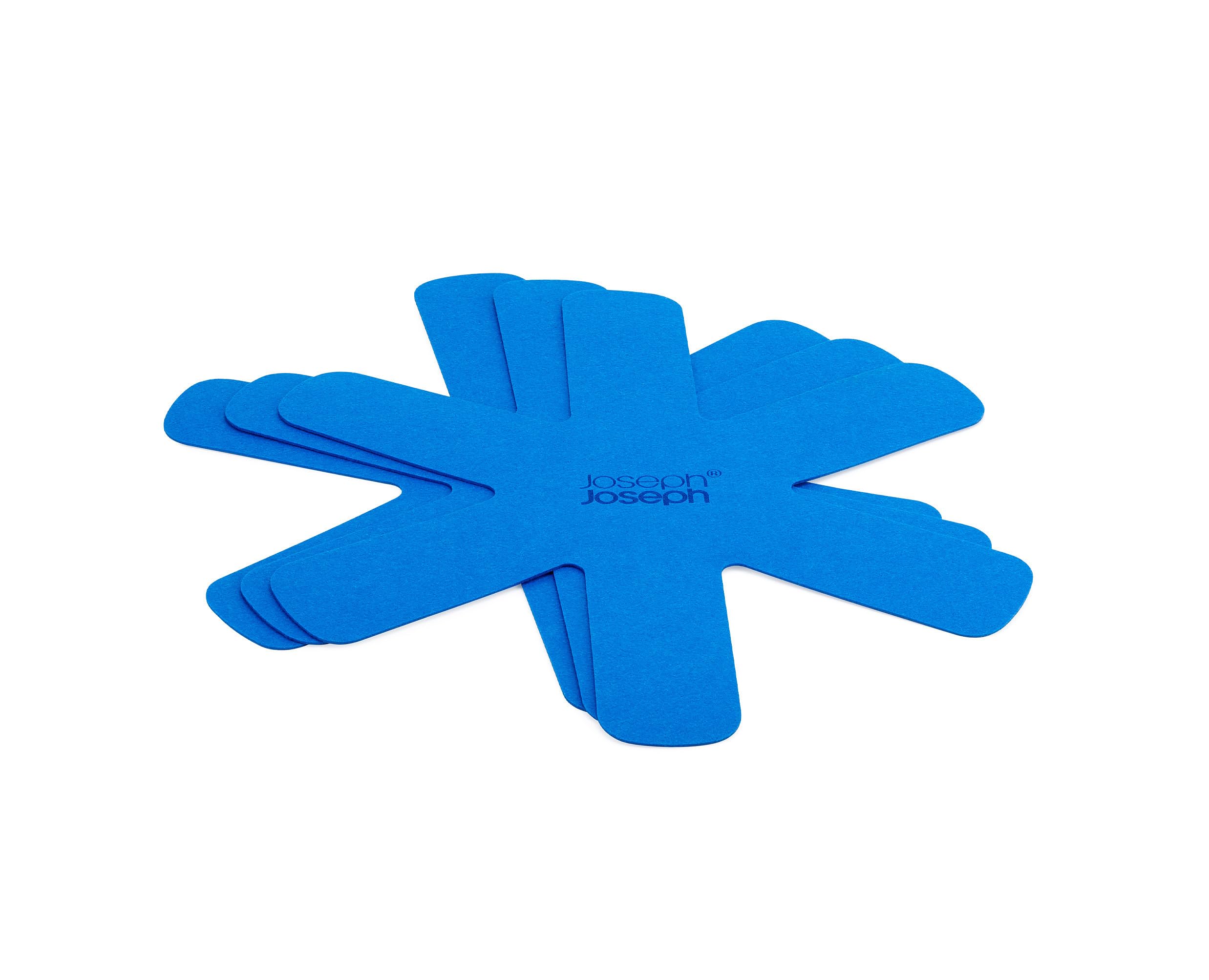 joseph-joseph-space-pfannenschutz-filz-3-st-ck-mitternachtsblau-stapel-und-kratz image 2