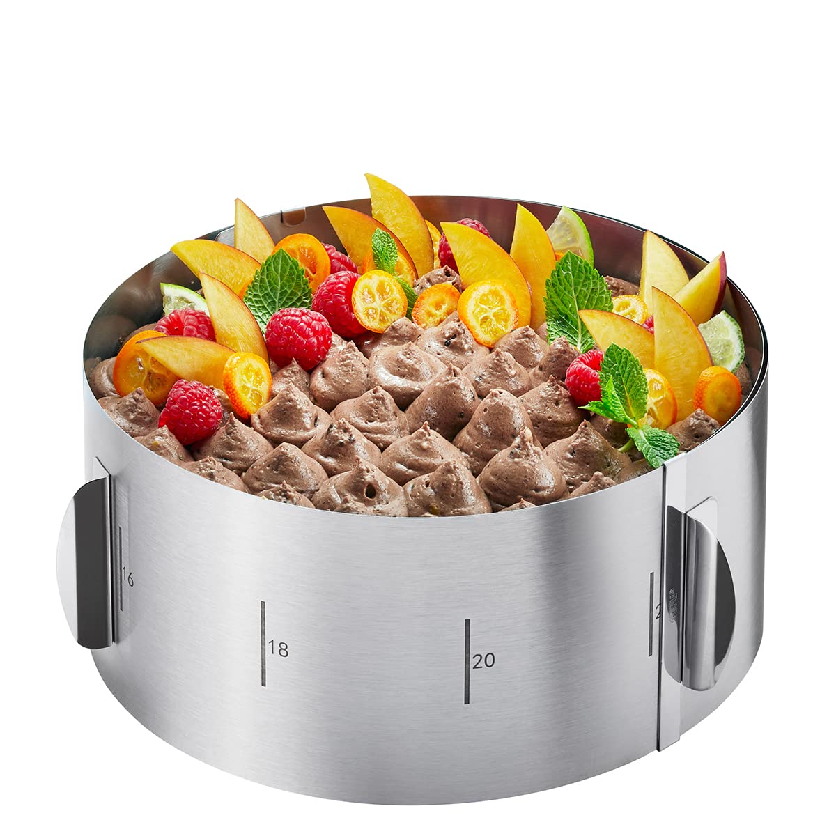 gefu-tortenring-tondo-xxl-verstellbarer-backrahmen-aus-edelstahl-16-32-cm-hitzeb image 3
