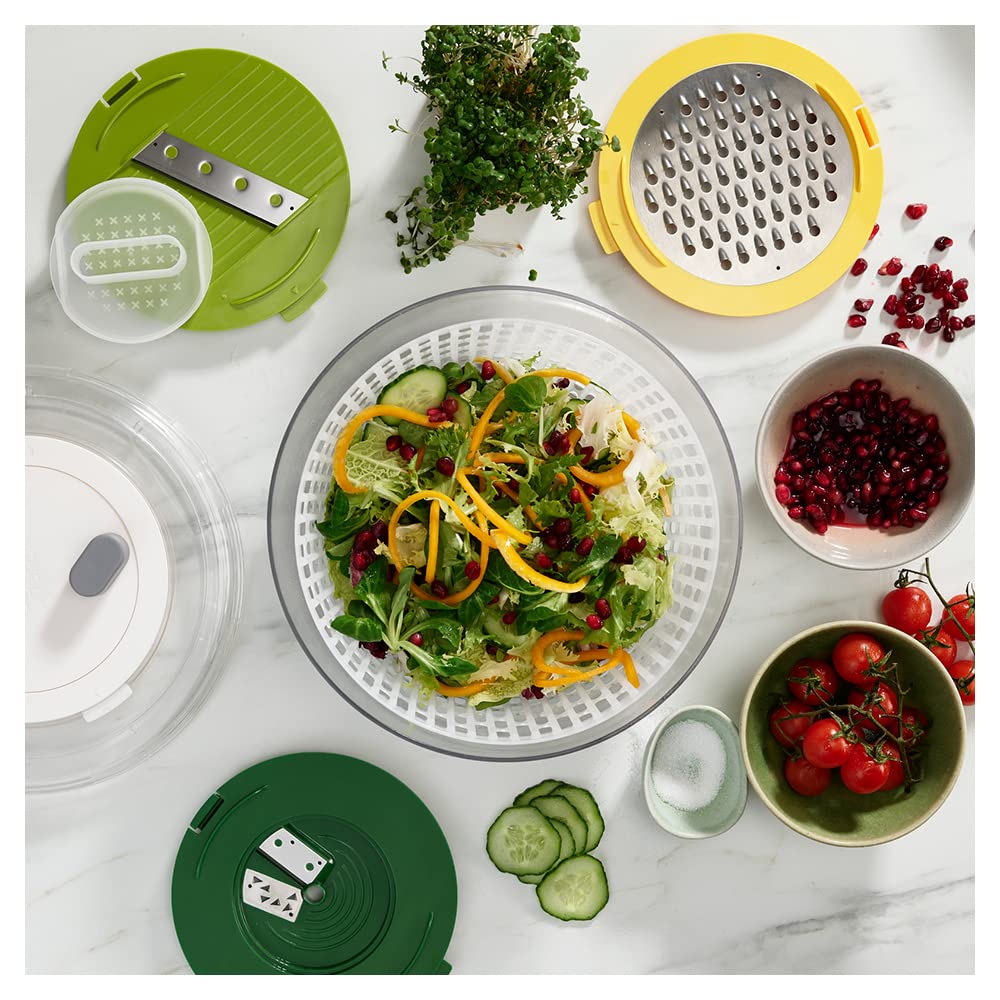 joseph-joseph-multi-prep-4-teiliges-salatzubereitungsset-mit-salatschleuder-spir image 2