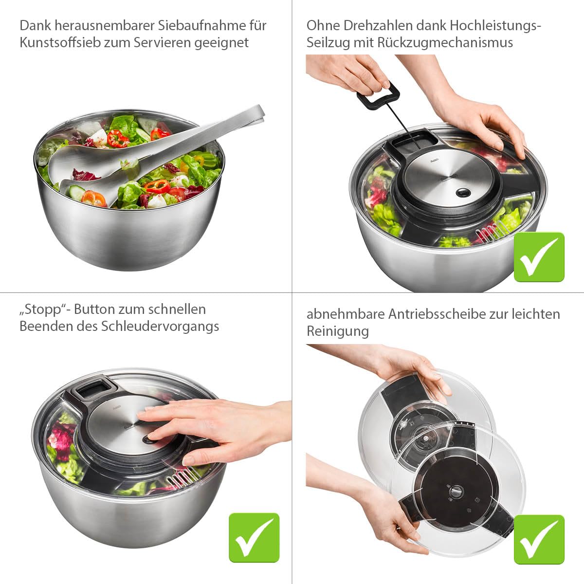 gefu-salatschleuder-aus-edelstahl-mit-seilzugantrieb-5l-trockner-serviersch-ssel image 4