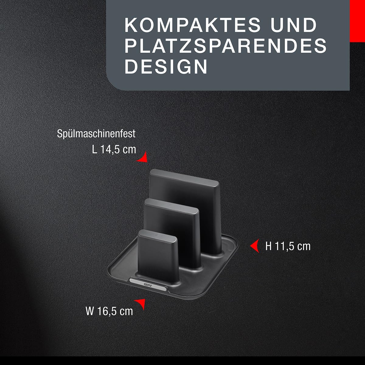 gefu-multik-chenhalter-caddy-stabile-ablage-f-r-schneidebretter-topfdeckel-table image 6