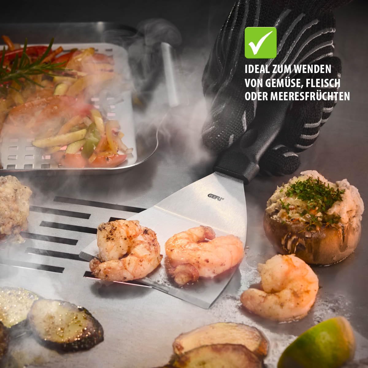 gefu-wender-bbq-xs-schmaler-edelstahl-plancha-wender-ergonomisch-sp-lmaschinenge image 3