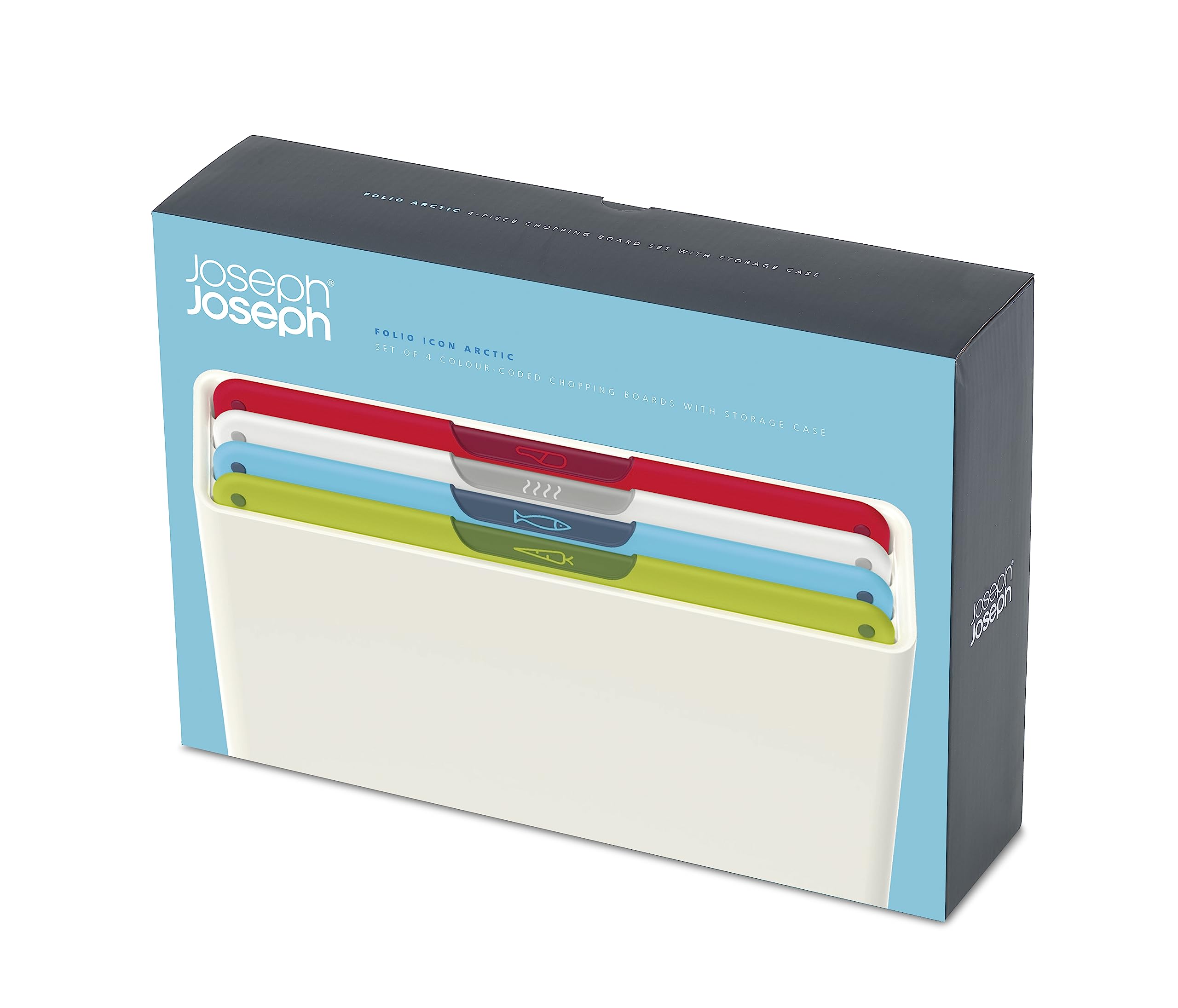 joseph-joseph-folio-icon-schneidebrett-set-mit-aufbewahrungsbox-rutschfest-farbc image 6