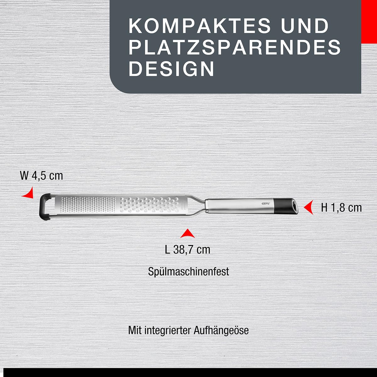 gefu-primeline-fein-grobreibe-edelstahl-mit-diamond-laser-cut-2-reibefl-chen-f-r image 6