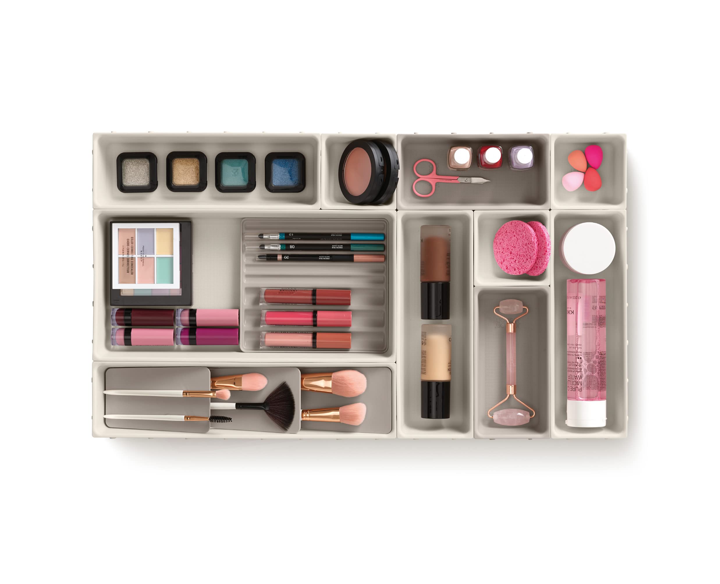 joseph-joseph-viva-modularer-12-teiliger-make-up-organizer-f-r-schubladen-kosmet image 3