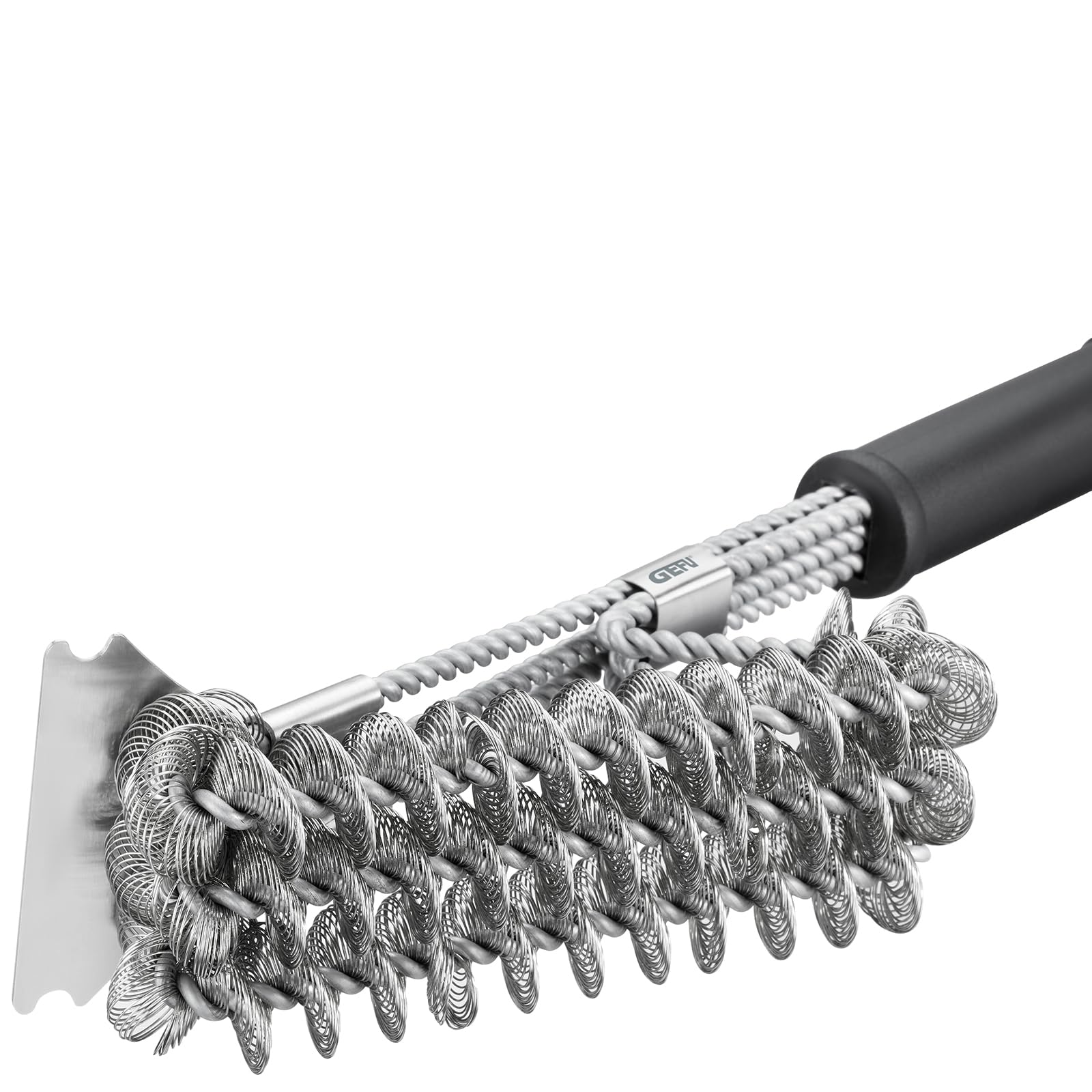 gefu-grillb-rste-bbq-borstenfrei-mit-stahlspiralen-und-schaber-dreifachkopf-lang image 6