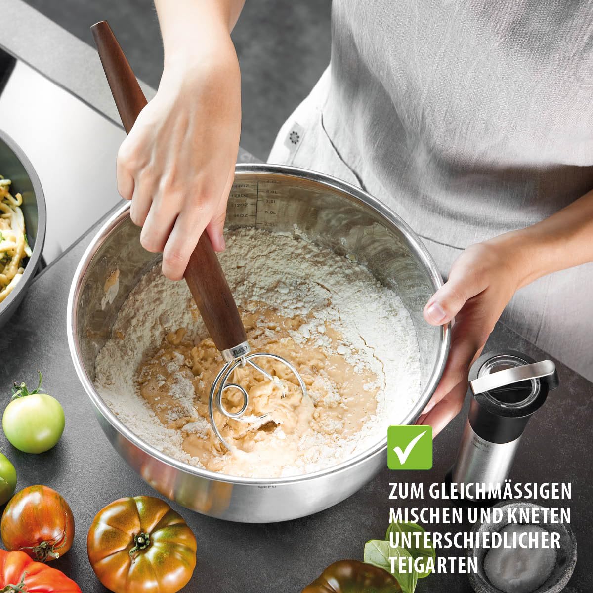 gefu-nedo-d-nischer-schneebesen-mit-edelstahlschlaufen-und-walnussholzgriff-f-r- image 3