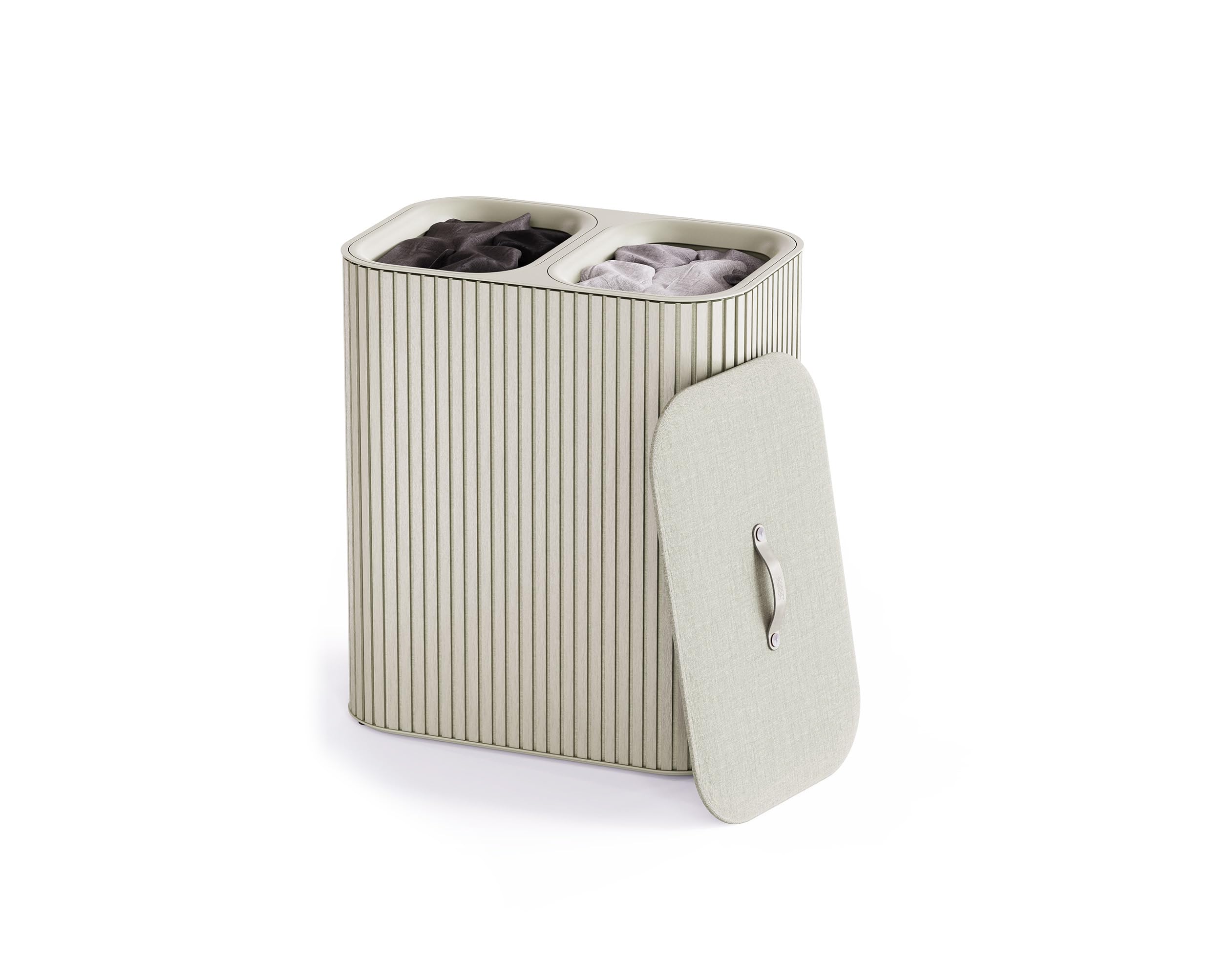 joseph-joseph-tota-luxe-90l-w-schekorb-schwarz-doppelter-w-schesammler-mit-2-her image 8