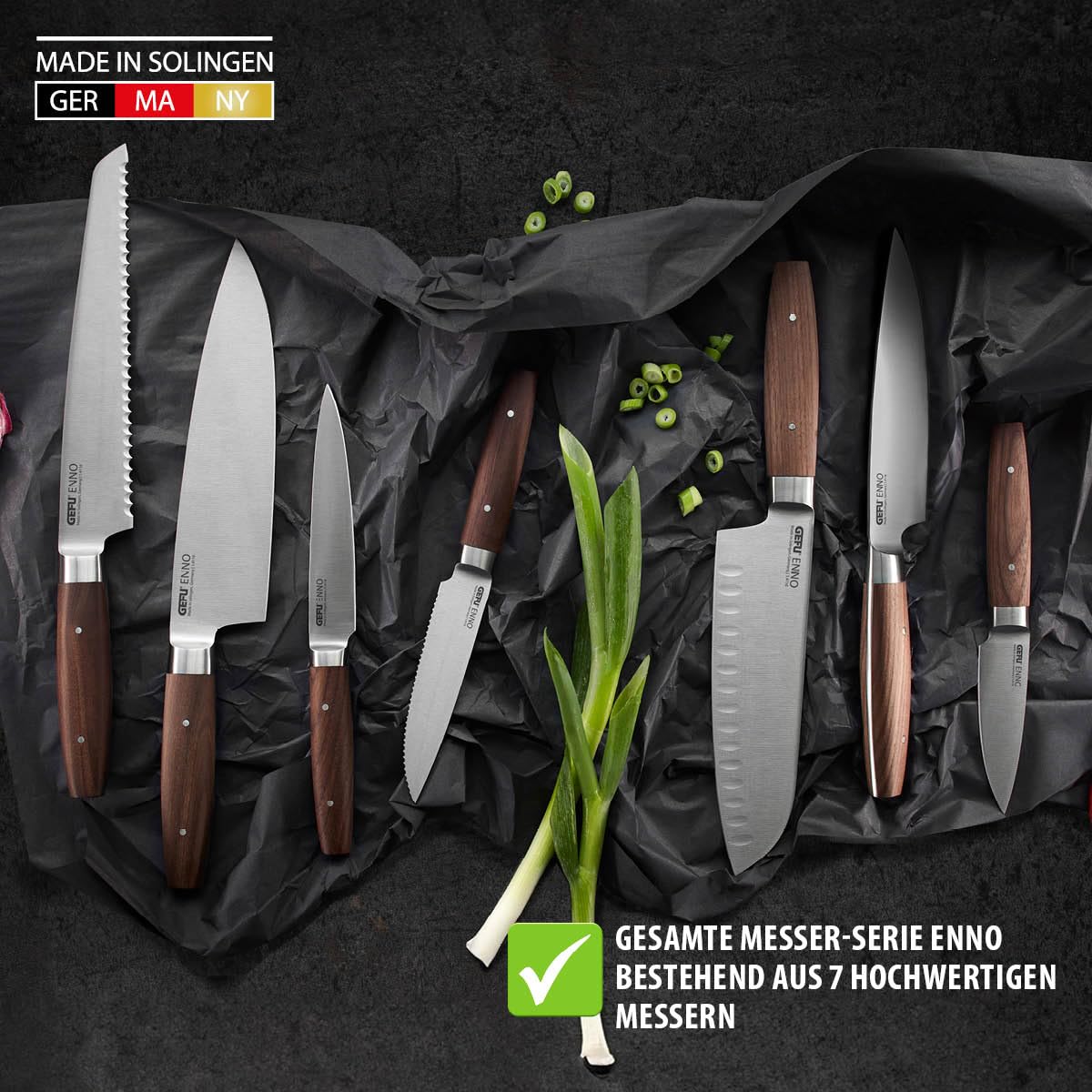 gefu-kochmesser-enno-20-cm-solinger-klinge-handgeschliffen-walnussholzgriff-made image 6