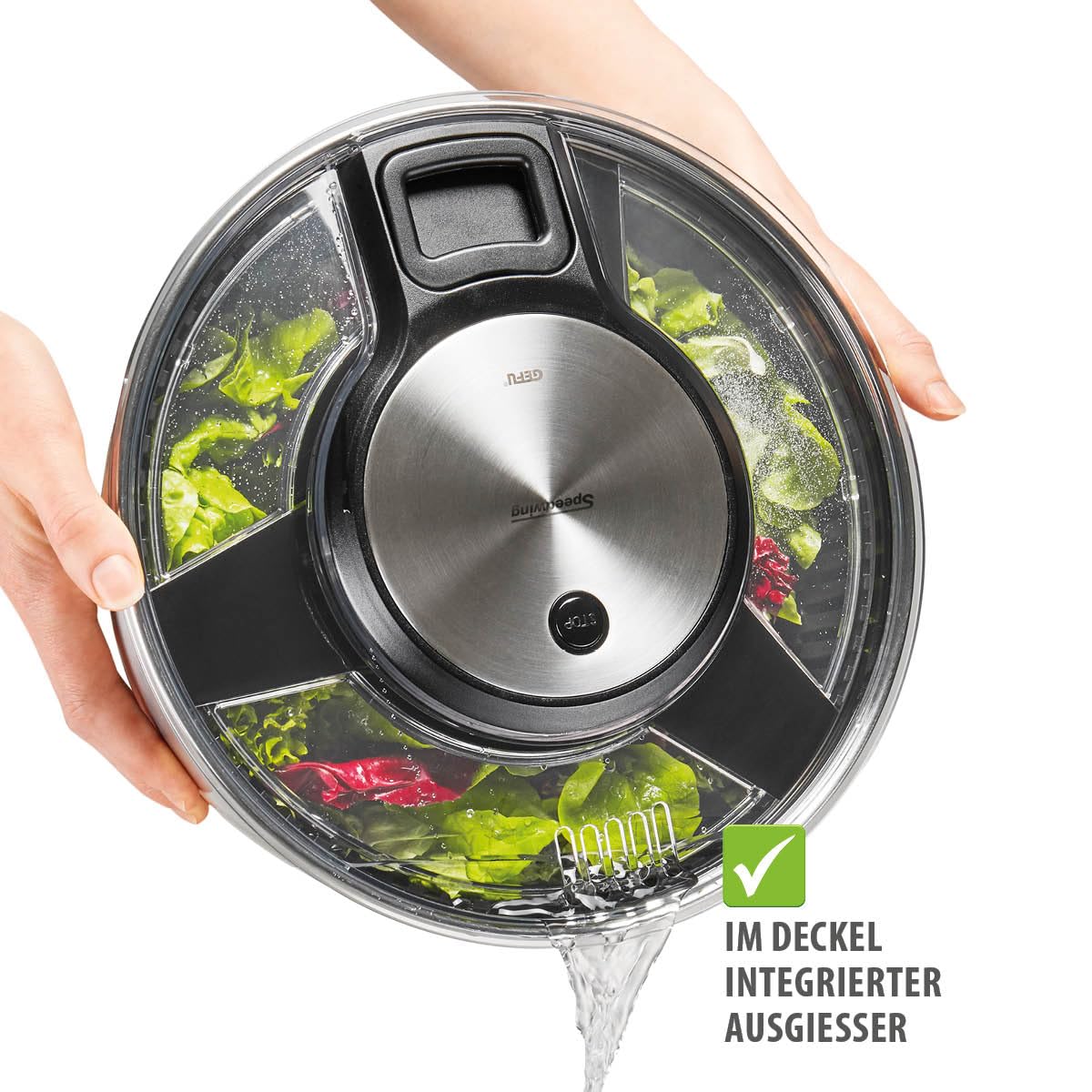 gefu-salatschleuder-aus-edelstahl-mit-seilzugantrieb-5l-trockner-serviersch-ssel image 5