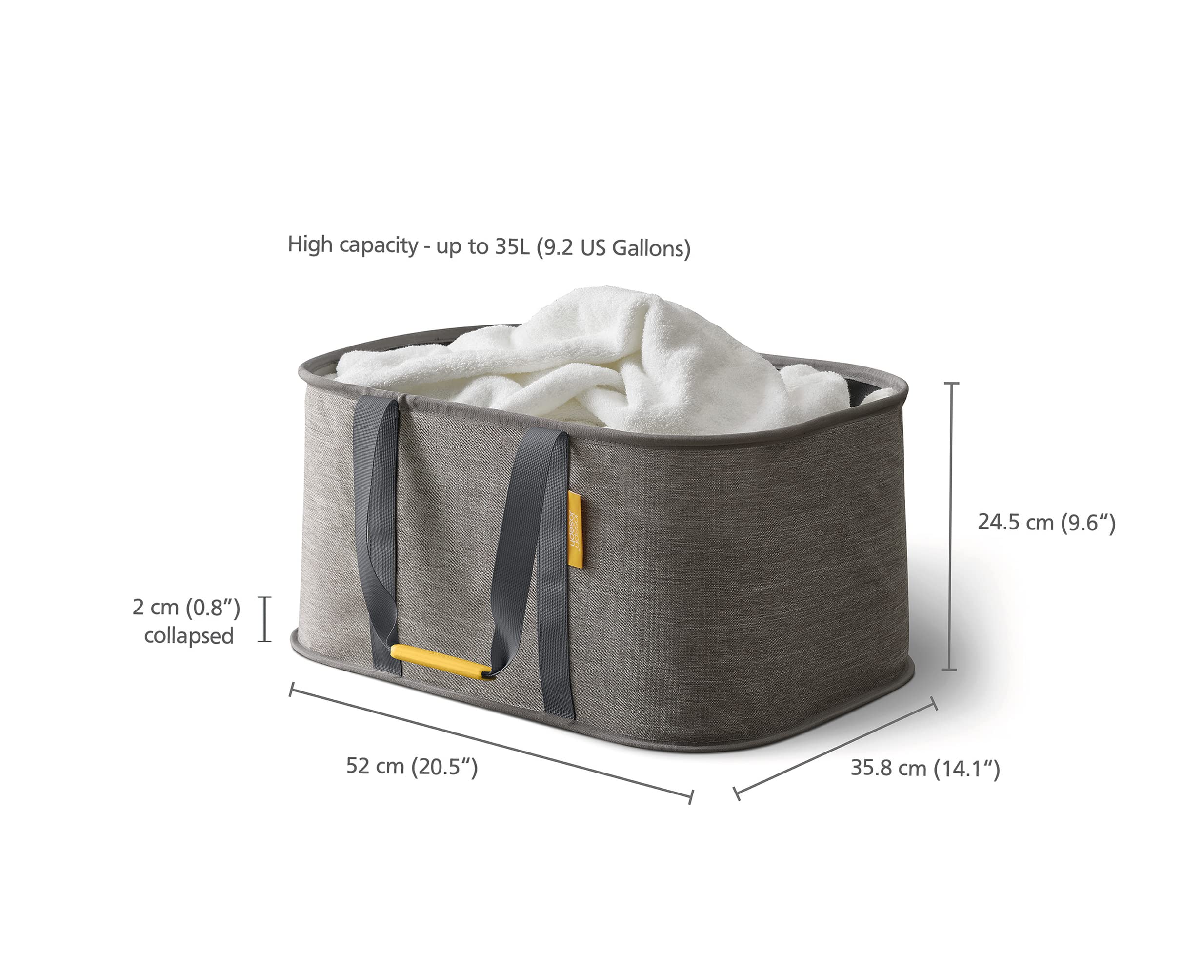 joseph-joseph-hold-all-zusammenklappbarer-35l-w-schekorb-strapazierf-higes-geweb image 2