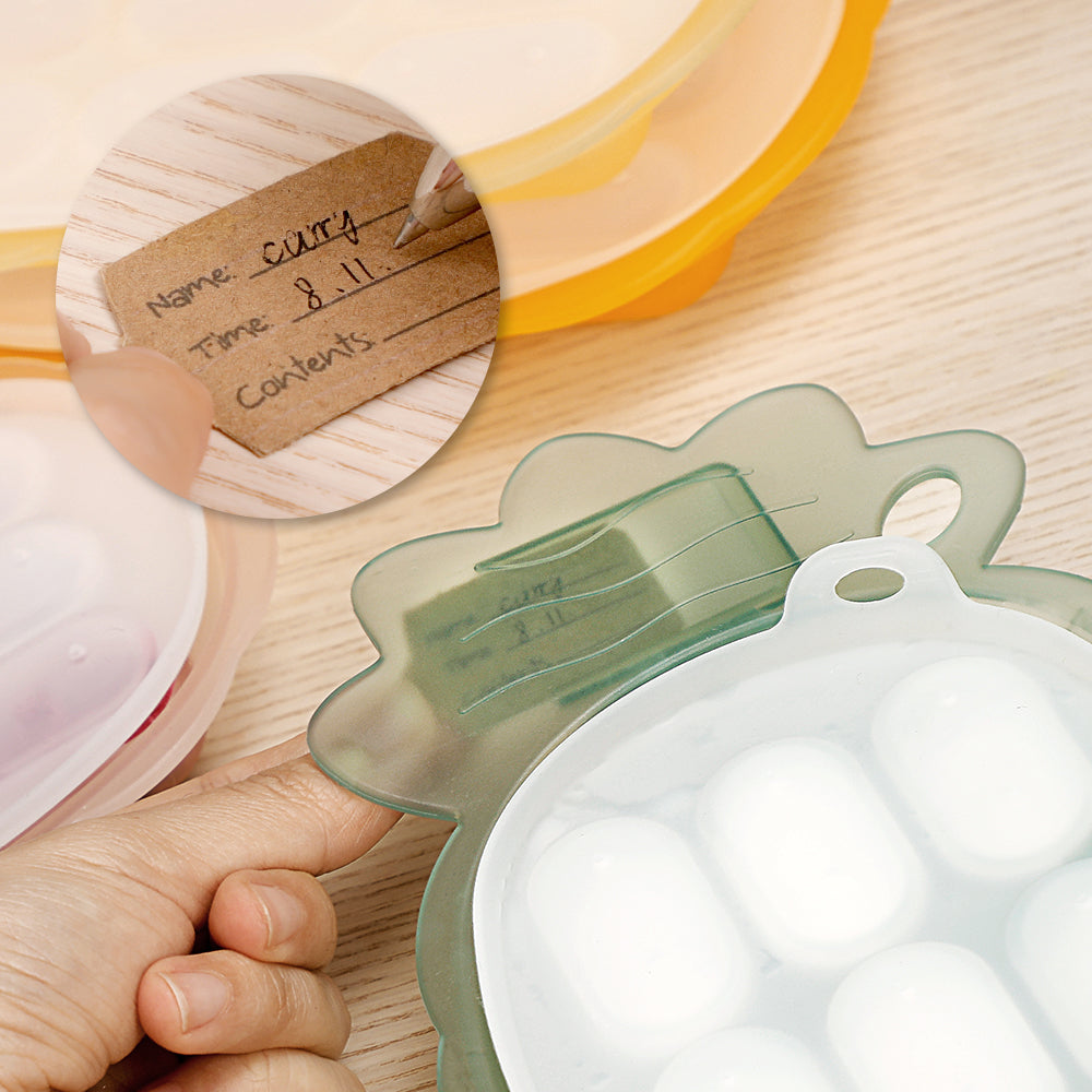 haakaa-ananas-silikon-einfrier-tablett-mit-beschriftungsschild-muttermilch-babyb image 5