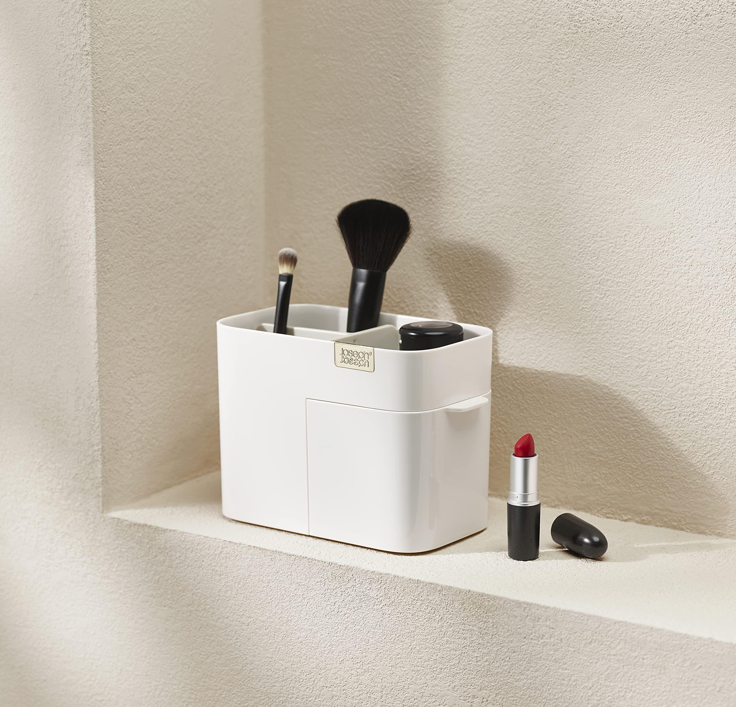 joseph-joseph-viva-kompakter-kosmetik-organizer-mit-schublade-shell-small image 2