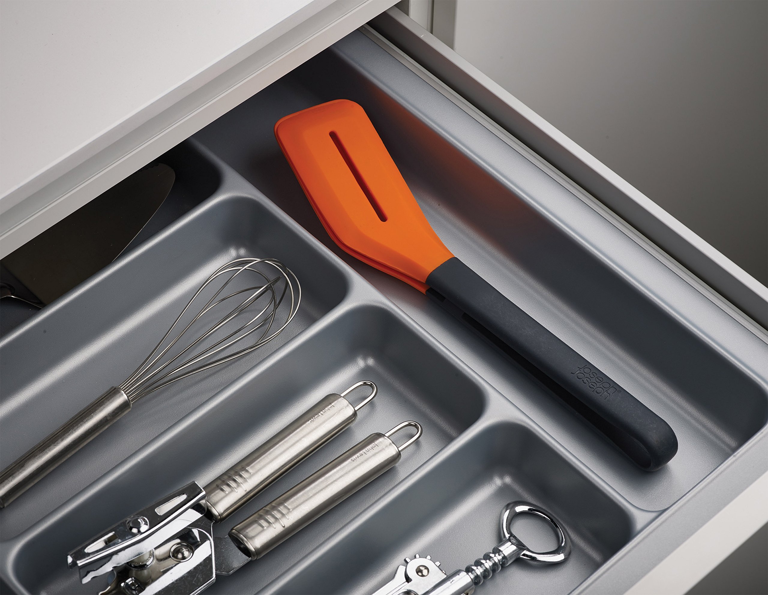 joseph-joseph-turner-tongs-pfannenwender-als-zange-dunkelgrau-orange image 4
