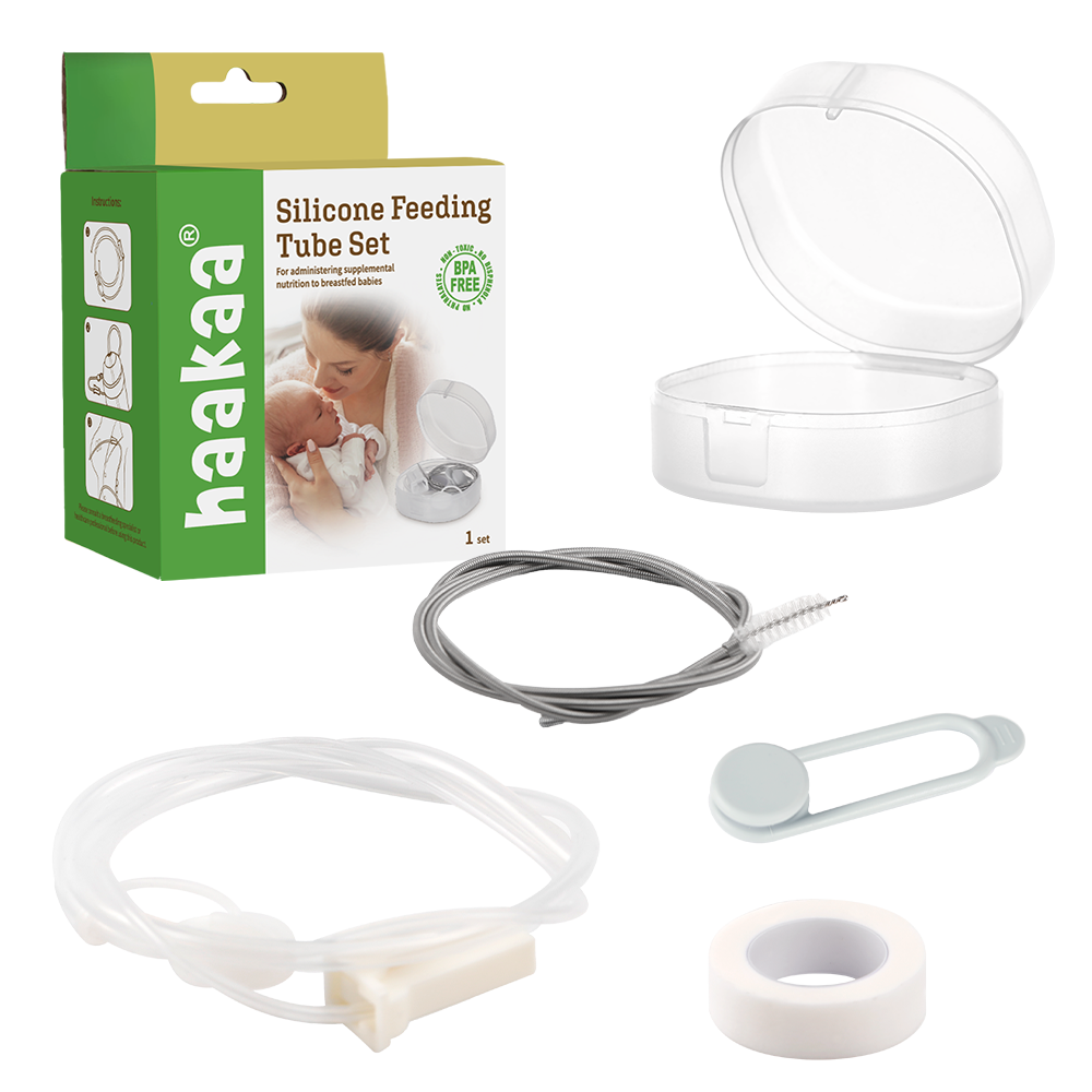 haakaa-silikon-stillhilfe-set-sns-supplementierung-an-der-brust image 1