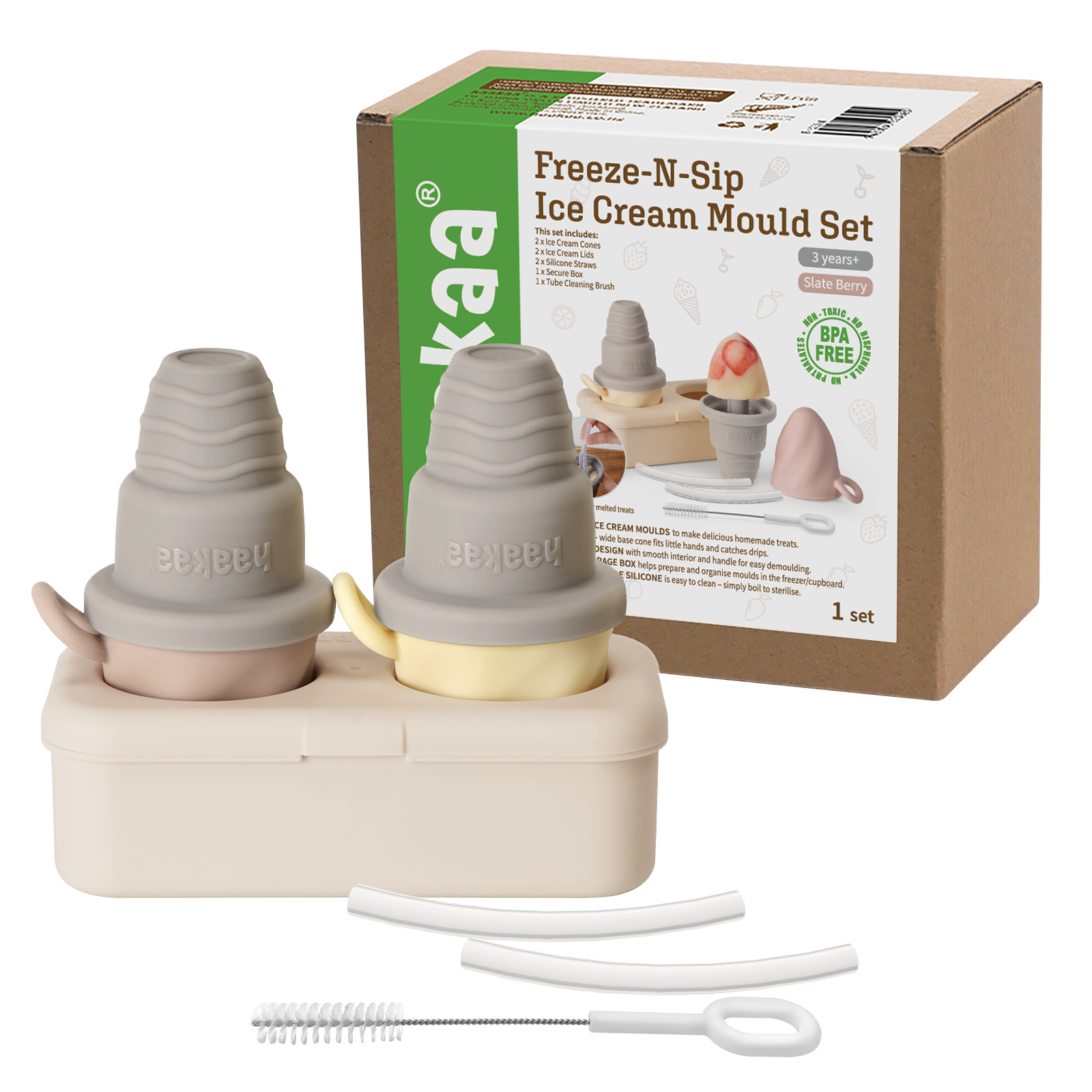 haakaa-freeze-n-sip-eiscreme-formen-set-silikon-multifunktional-f-r-kinder image 1