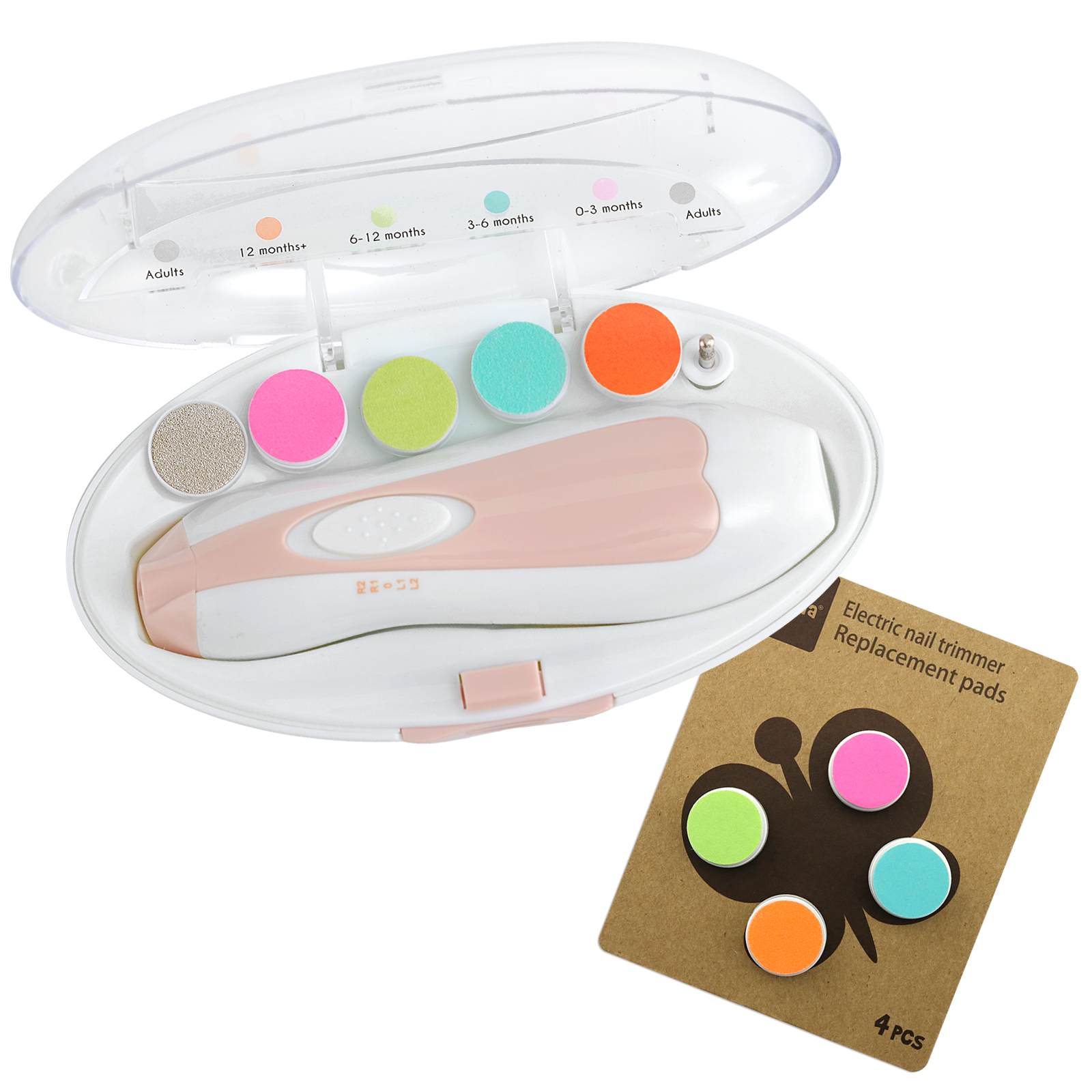 haakaa-baby-nagelpflege-set-ersatzpads-elektrische-nagelfeile-f-r-babys-sicher-l image 1