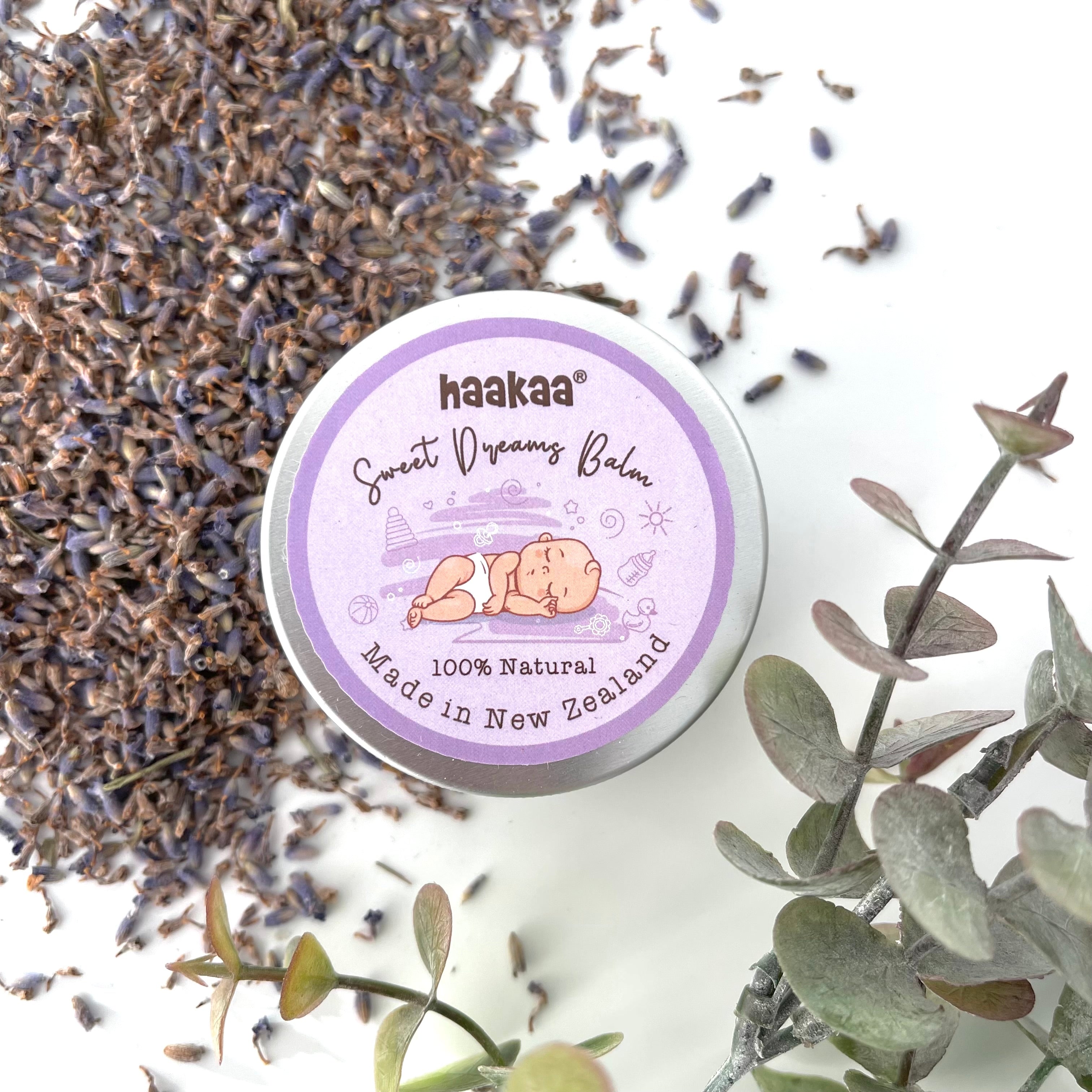haakaa-sweet-dreams-lotion-balm-50g-entspannende-babymassage-mit-lavendel-kamill image 2