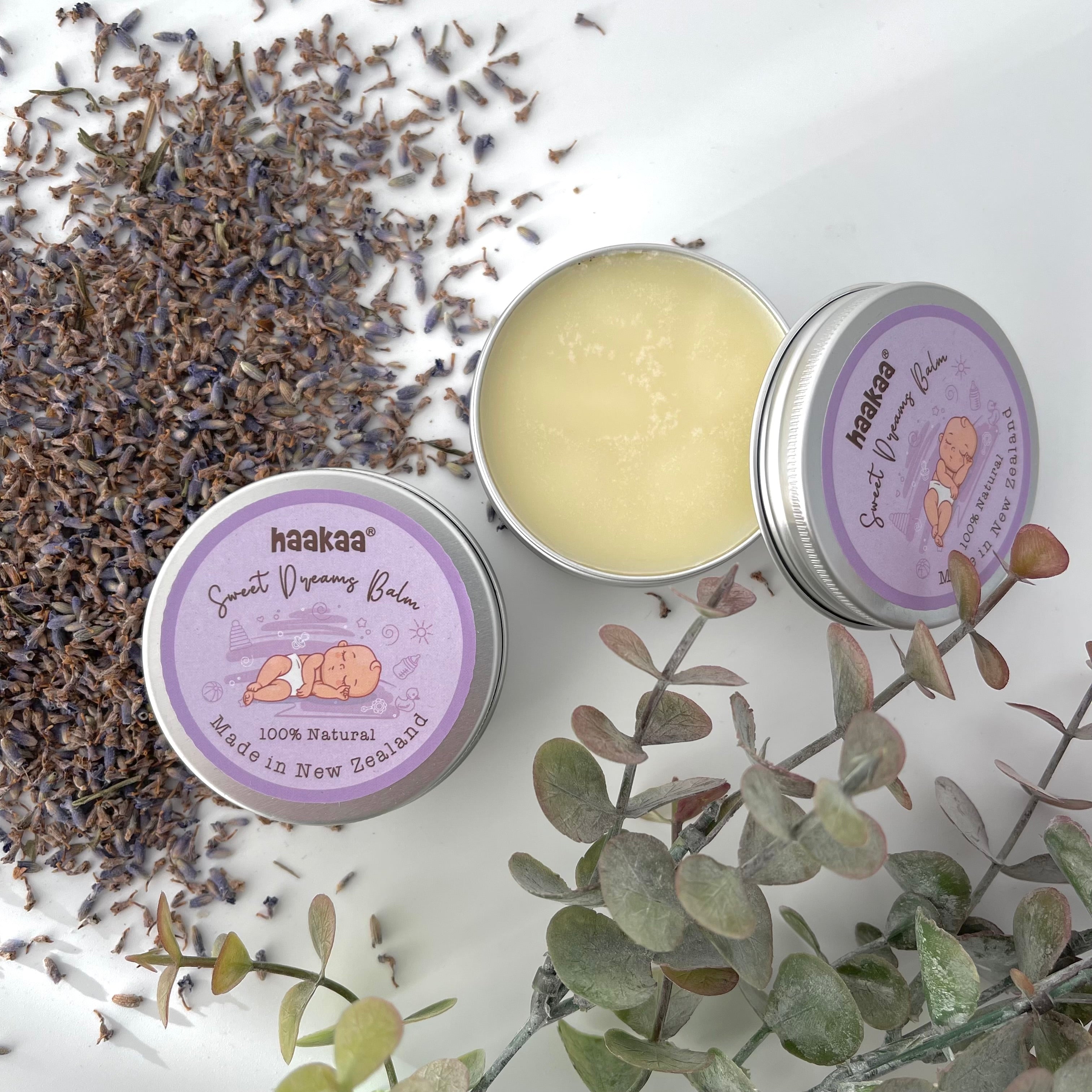 haakaa-sweet-dreams-lotion-balm-50g-entspannende-babymassage-mit-lavendel-kamill image 3