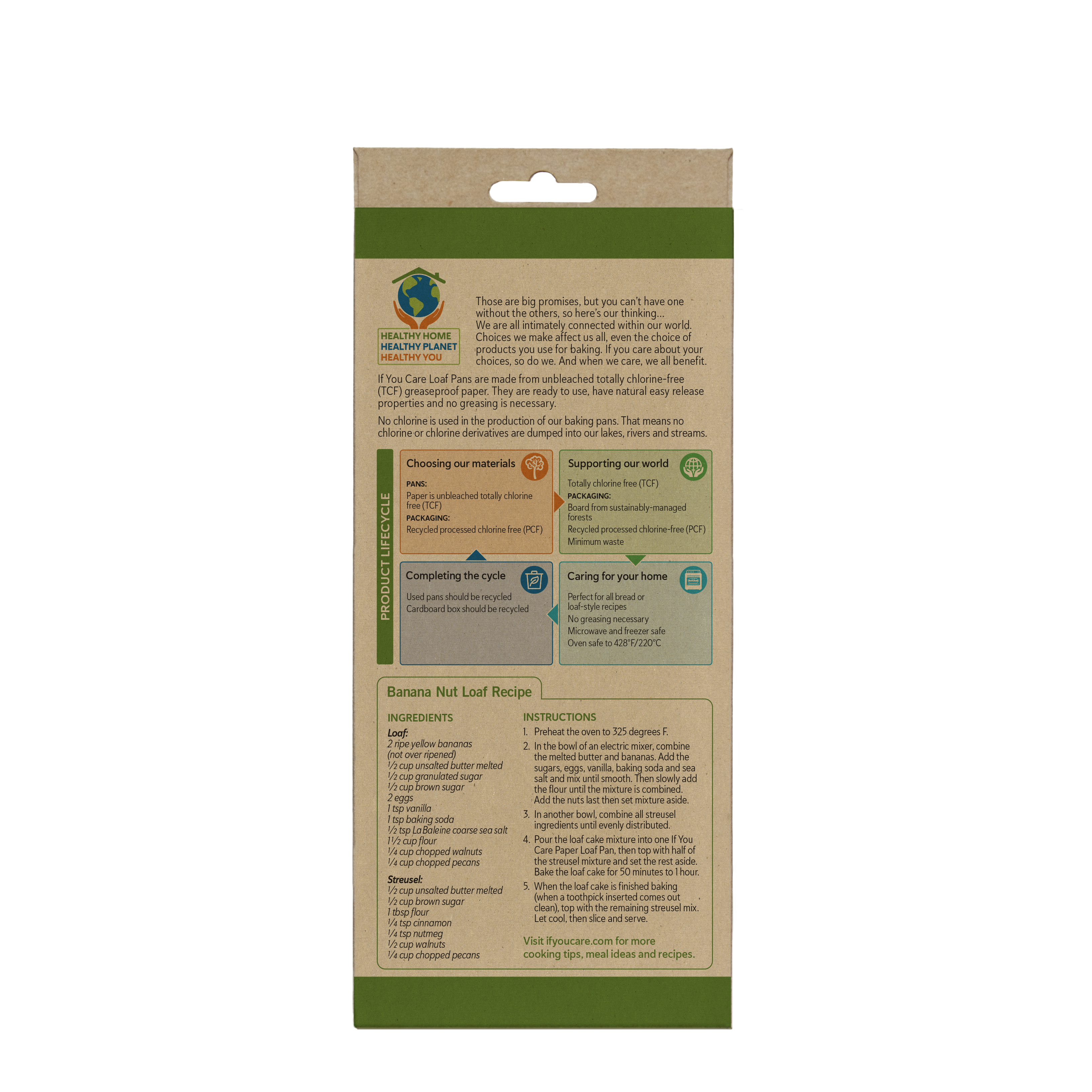 if-you-care-paper-loaf-pfannen-9-x-5-x-3-zoll-12-st-ck-kompostierbar image 2