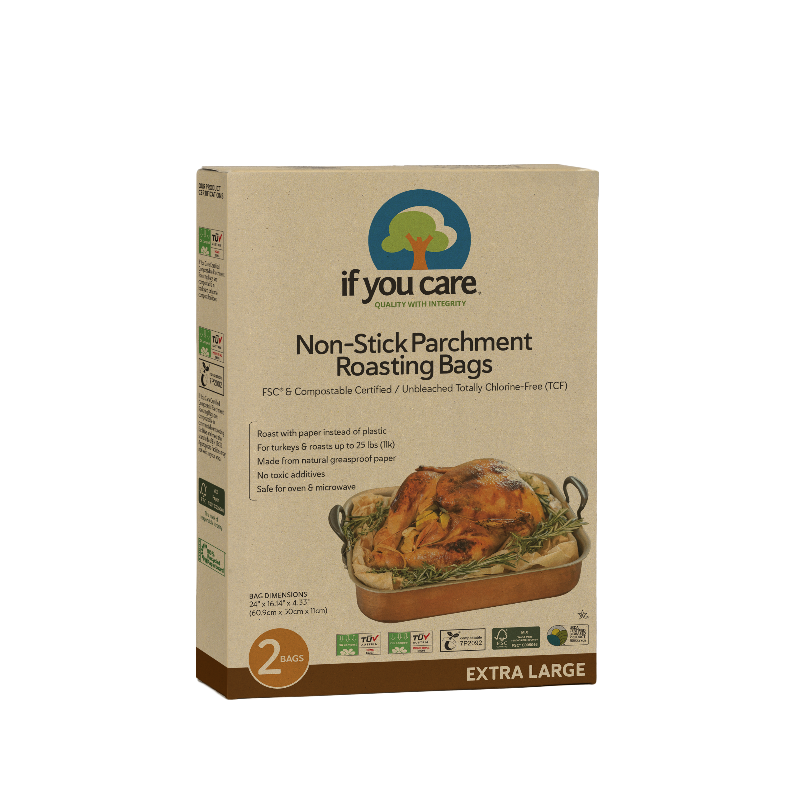 if-you-care-non-stick-parchment-roasting-bags-extra-large-bratbeutel-aus-ungeble image 1