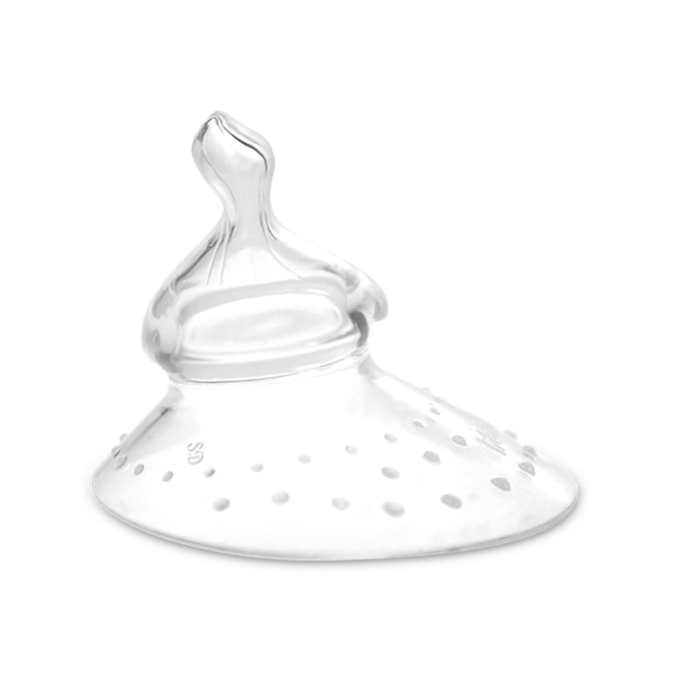 haakaa-stillh-tchen-nipple-shield-aus-silikon-wunde-brustwarzen-stillen-ohne-sch image 1