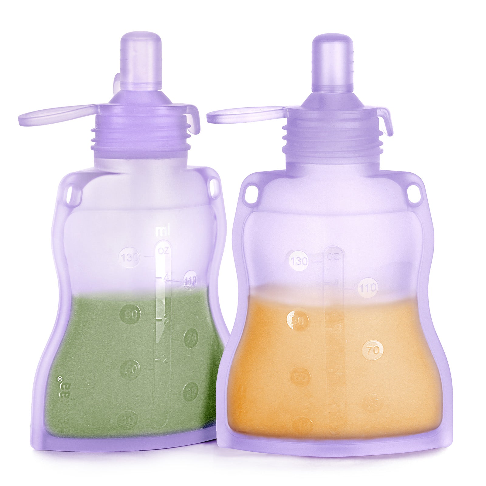 haakaa-silikon-yummy-pouch-130-ml-wiederverwendbarer-snackbeutel-mit-gratis-stra image 8
