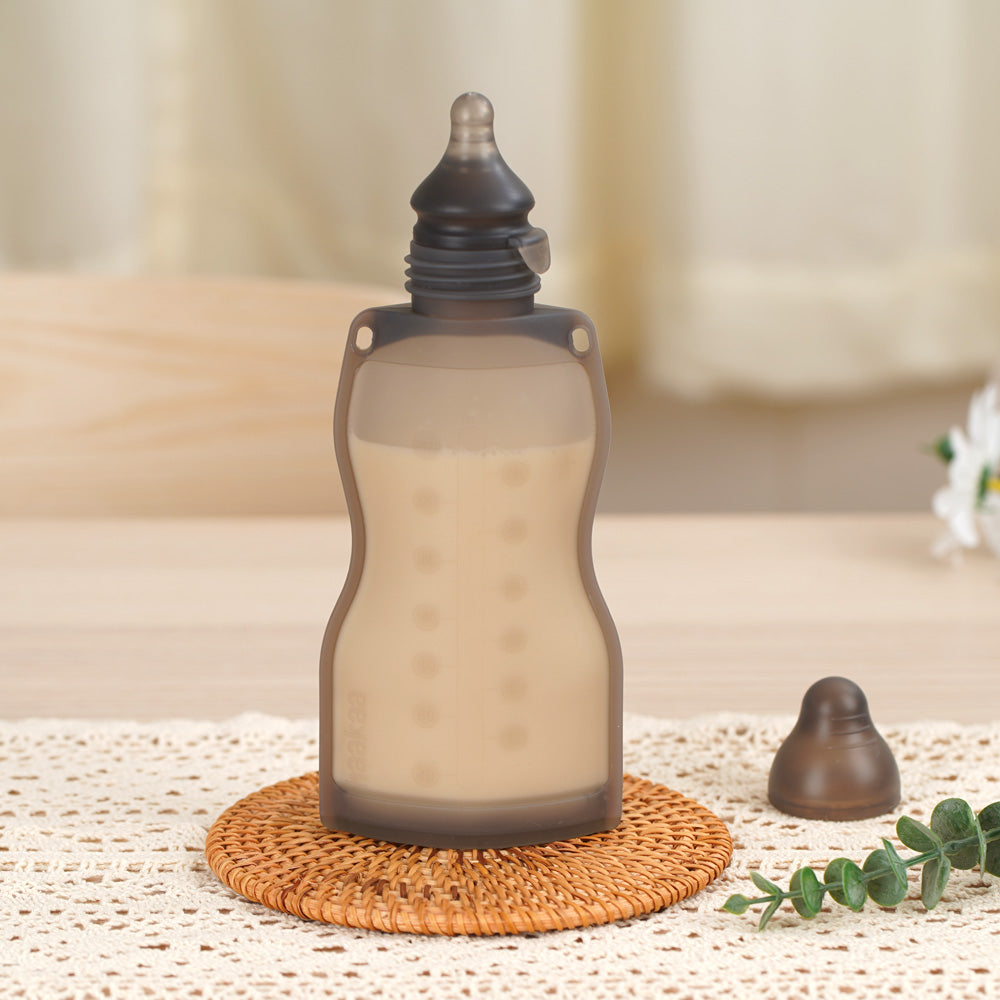 haakaa-silicone-squeeze-feed-bag-260ml-wiederverwendbarer-milchbeutel-f-r-babys image 2