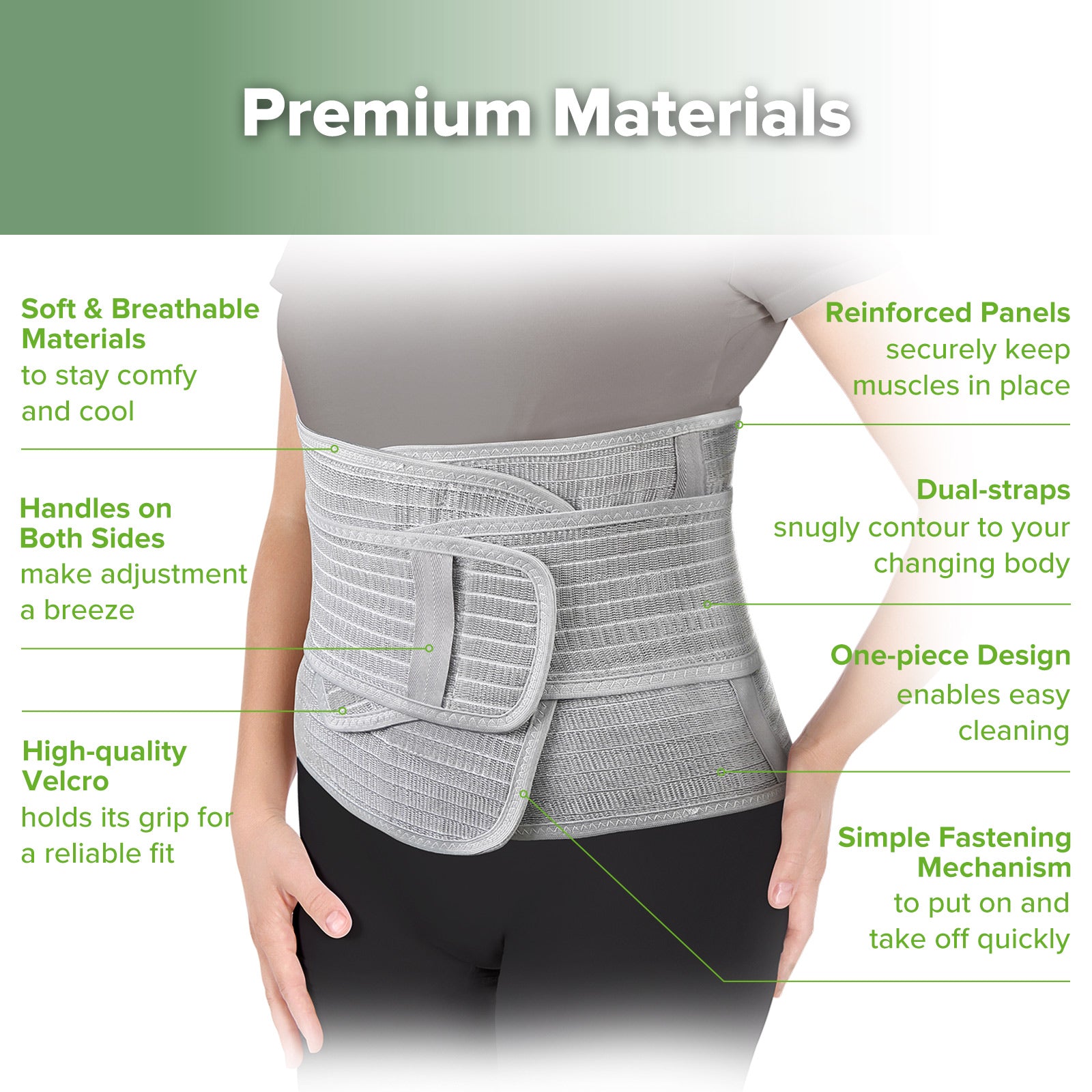haakaa-postnatal-belly-band-bauchbandage-nach-der-geburt image 2