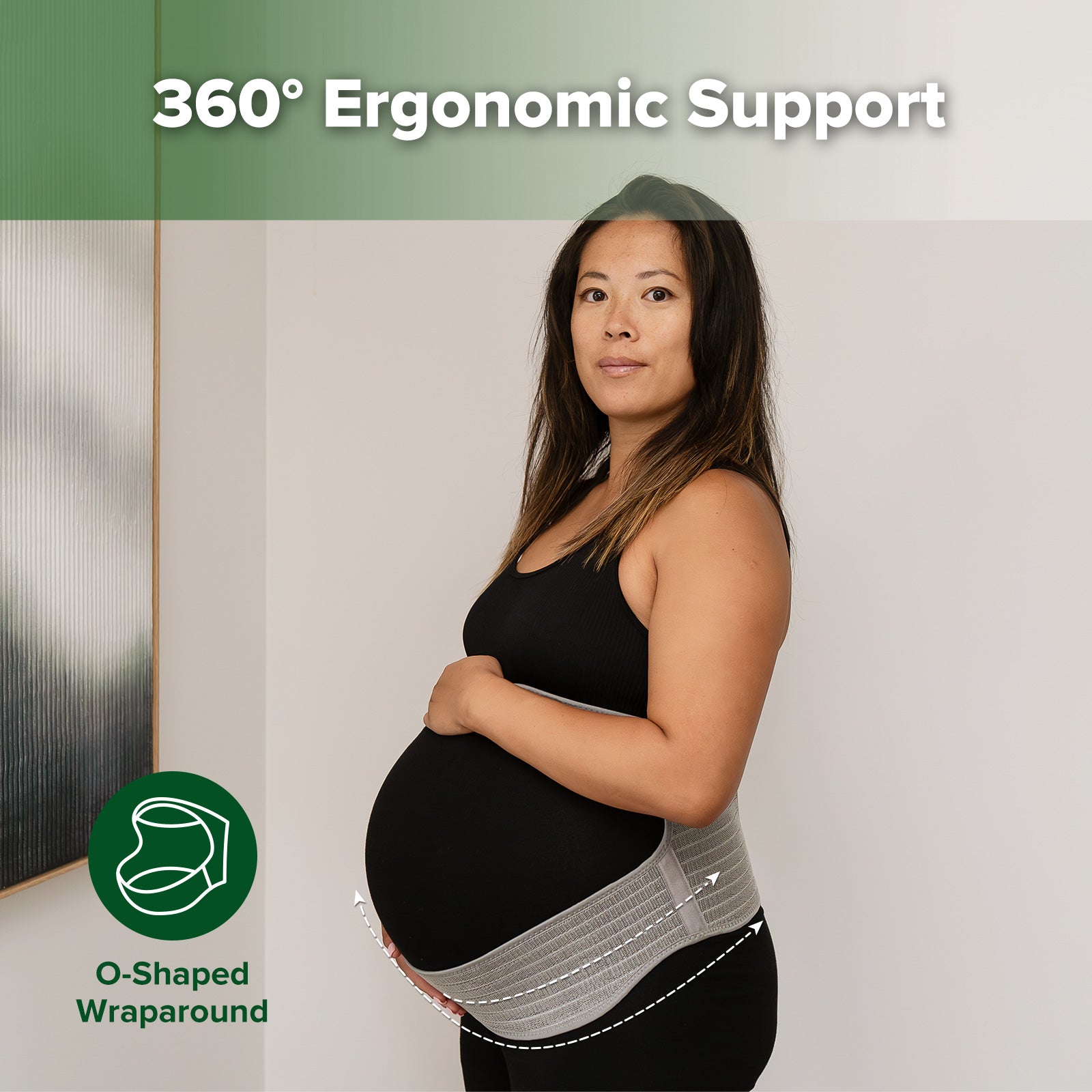 haakaa-360-maternity-lift-support-band-bauch-und-r-ckenst-tzgurt image 2