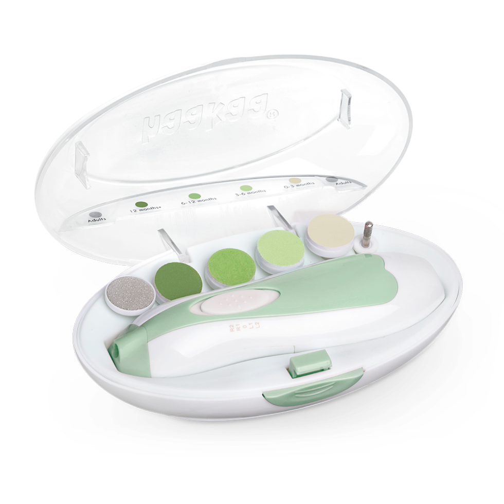 haakaa-elektrischer-baby-nageltrimmer-sichere-nagelfeile-f-r-neugeborene image 1