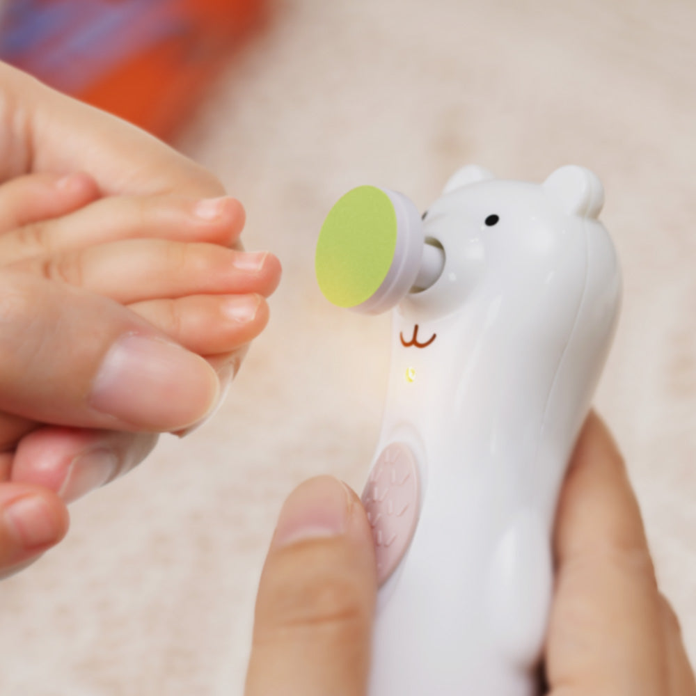 haakaa-happii-bear-wiederaufladbarer-nageltrimmer-set image 4