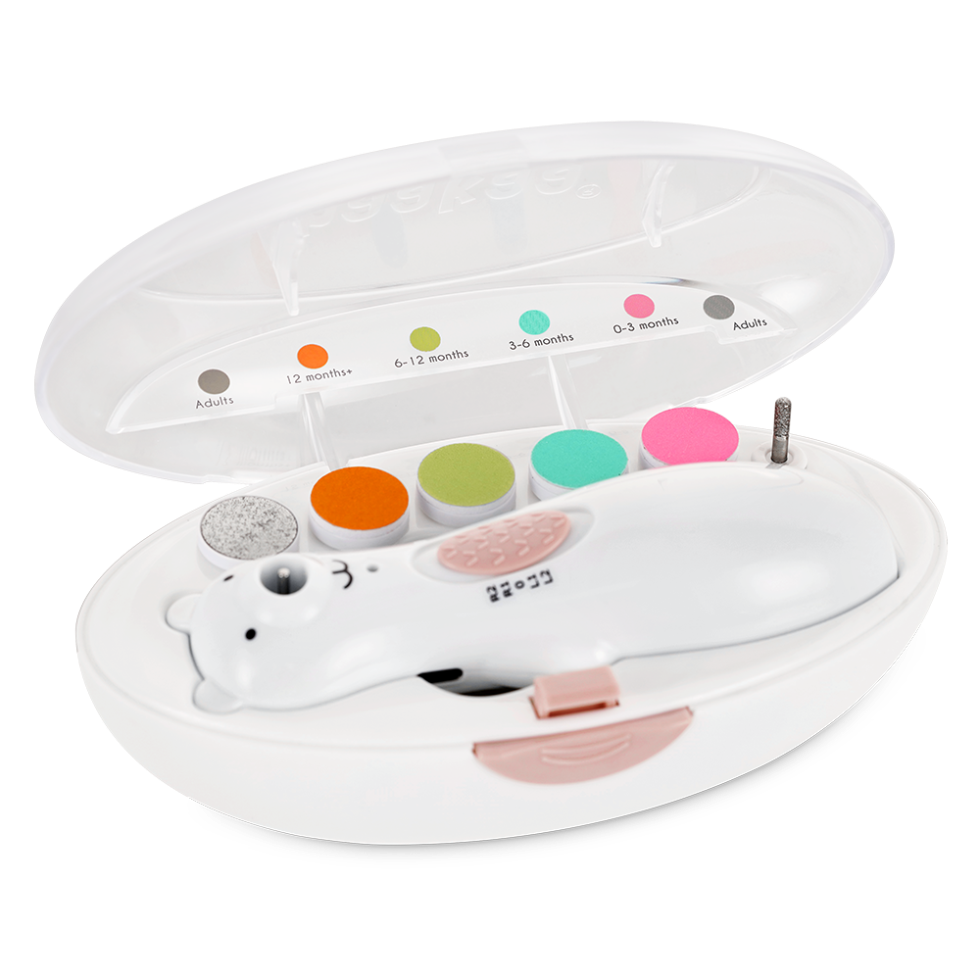 haakaa-happii-bear-wiederaufladbarer-nageltrimmer-set image 1