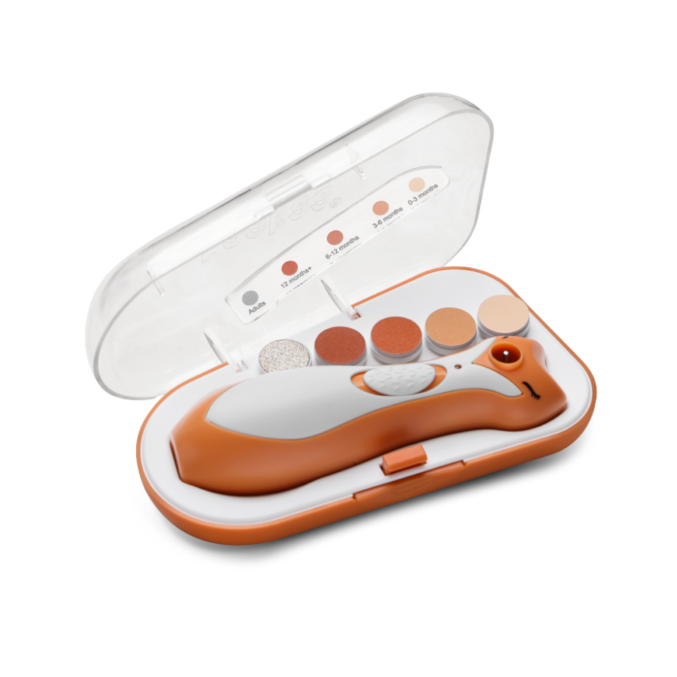 haakaa-clever-fox-nagelpflegeset-elektrischer-nageltrimmer-f-r-babys image 1