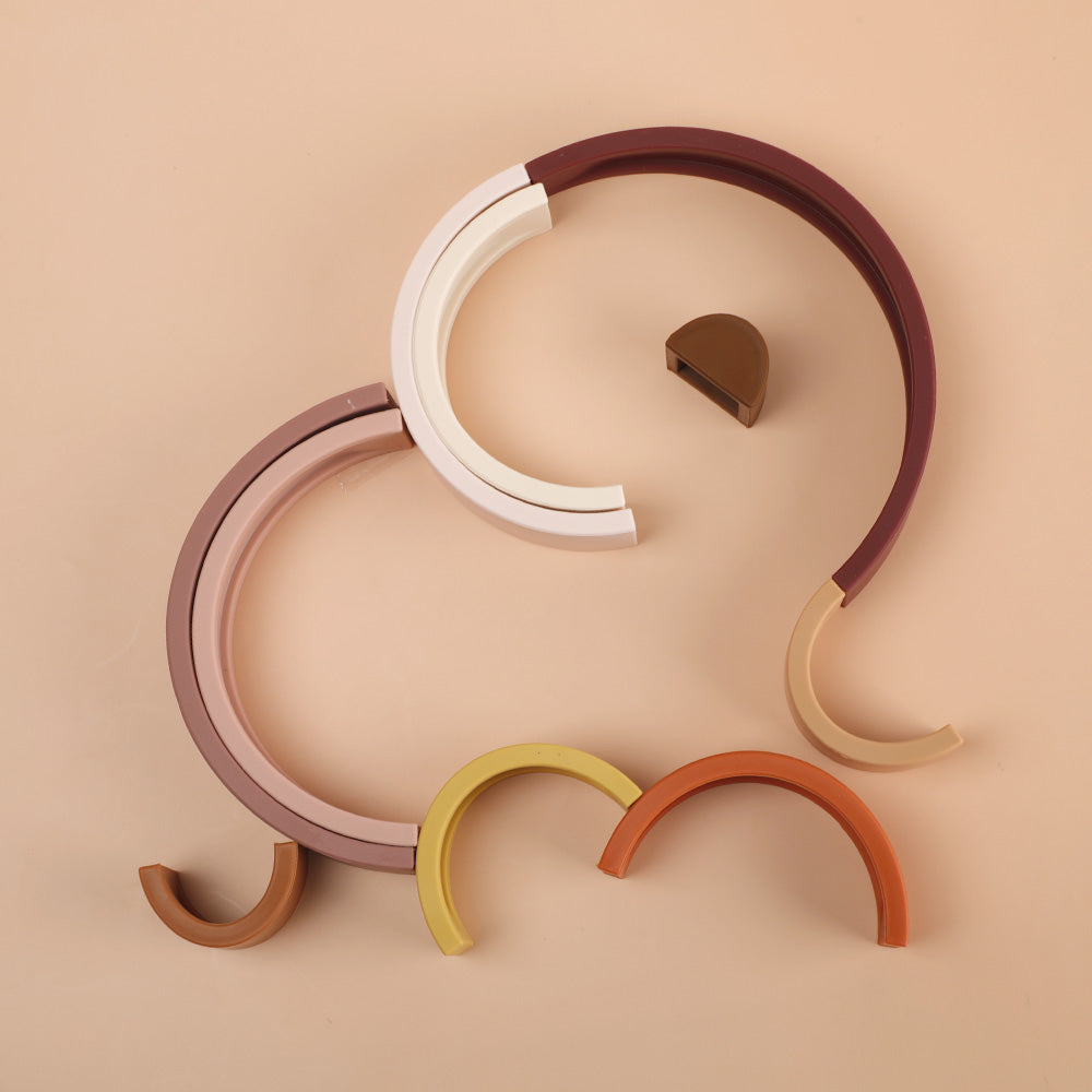 haakaa-silicone-arch-stacker-set-9-teiliges-stapelspielzeug-aus-100-silikon image 4