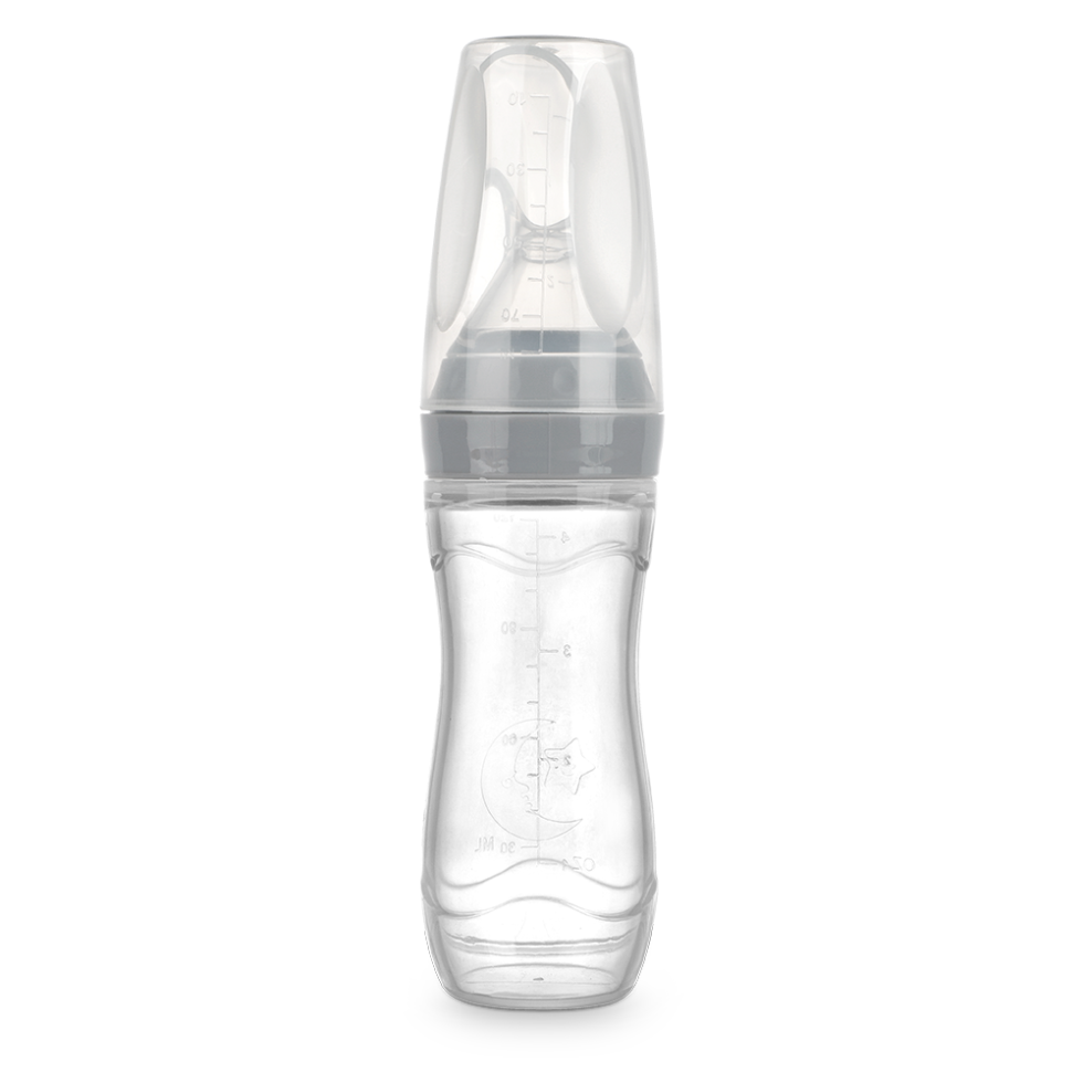 haakaa-silikon-babybrei-l-ffel-mit-beh-lter-120ml-auslaufsicher image 1