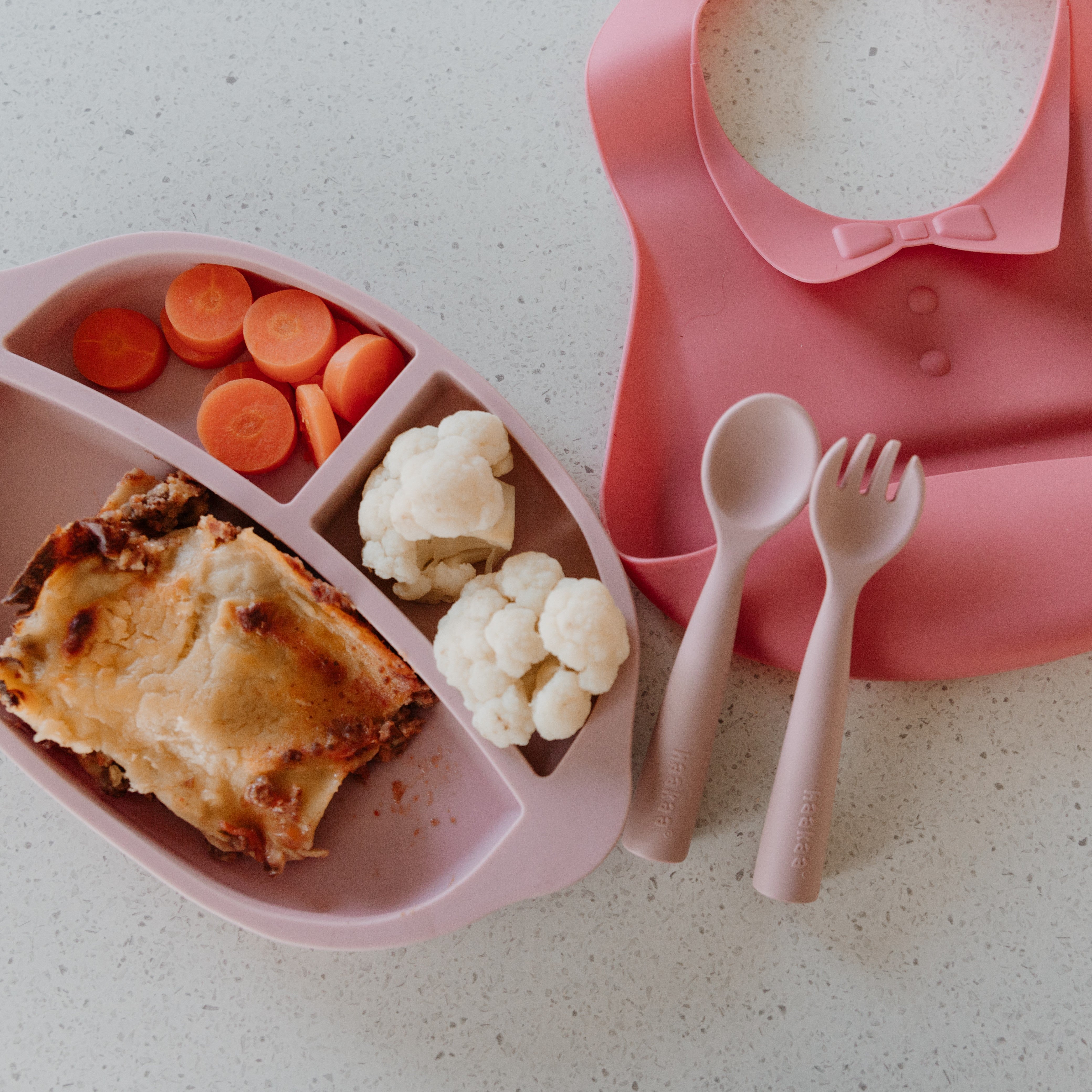 haakaa-silicone-kids-dinnerware-set-kindergeschirr-mit-teller-l-ffel-gabel-und-l image 4